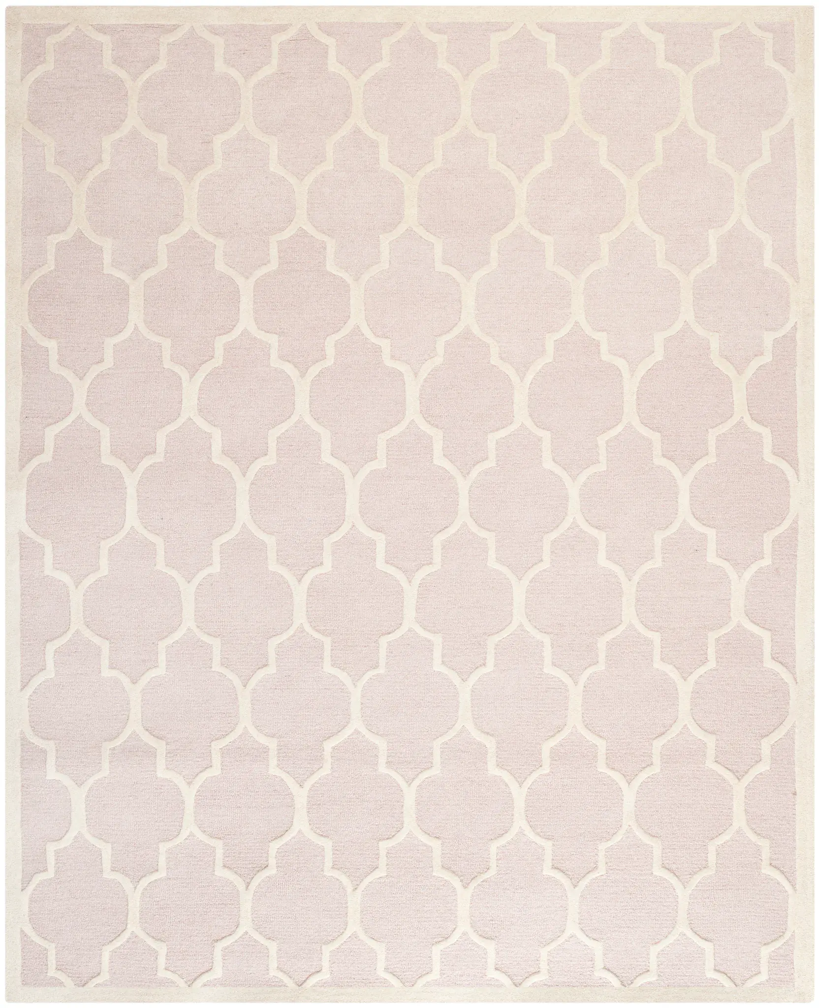 Cambridge Ogee Trellis Hand-Tufted Wool Rug