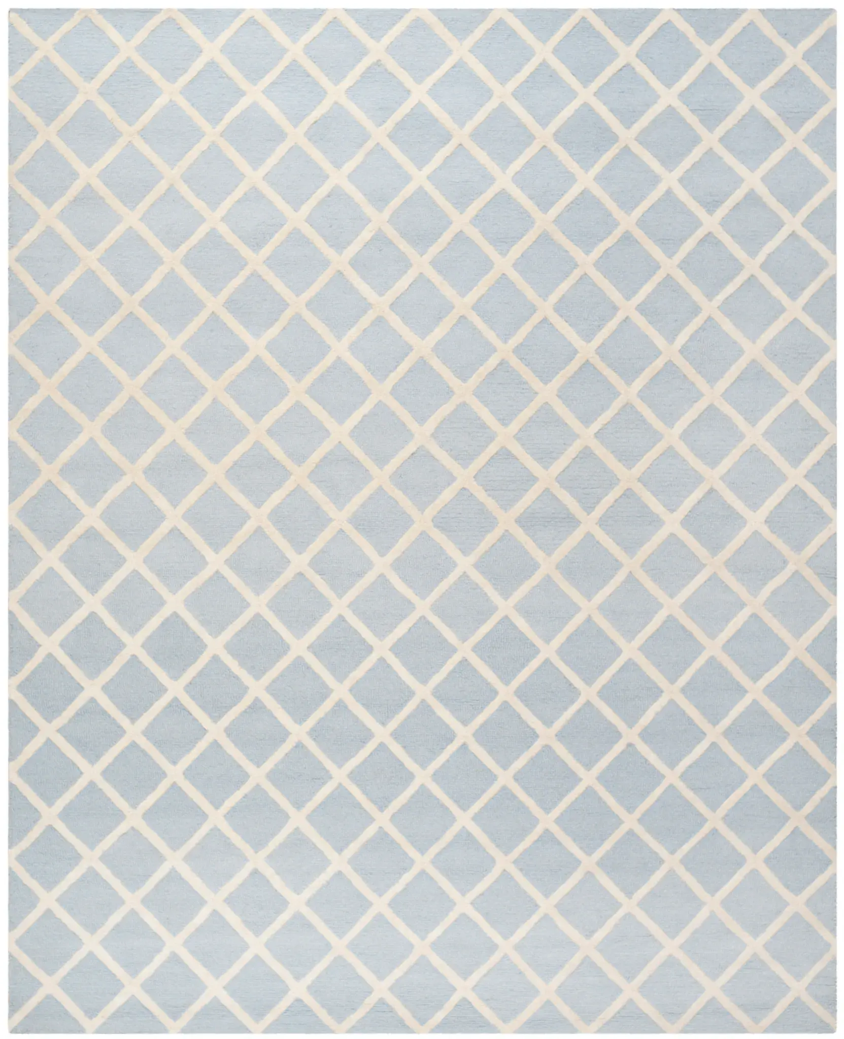Cambridge Diamond Lattice Hand-Tufted Wool Rug