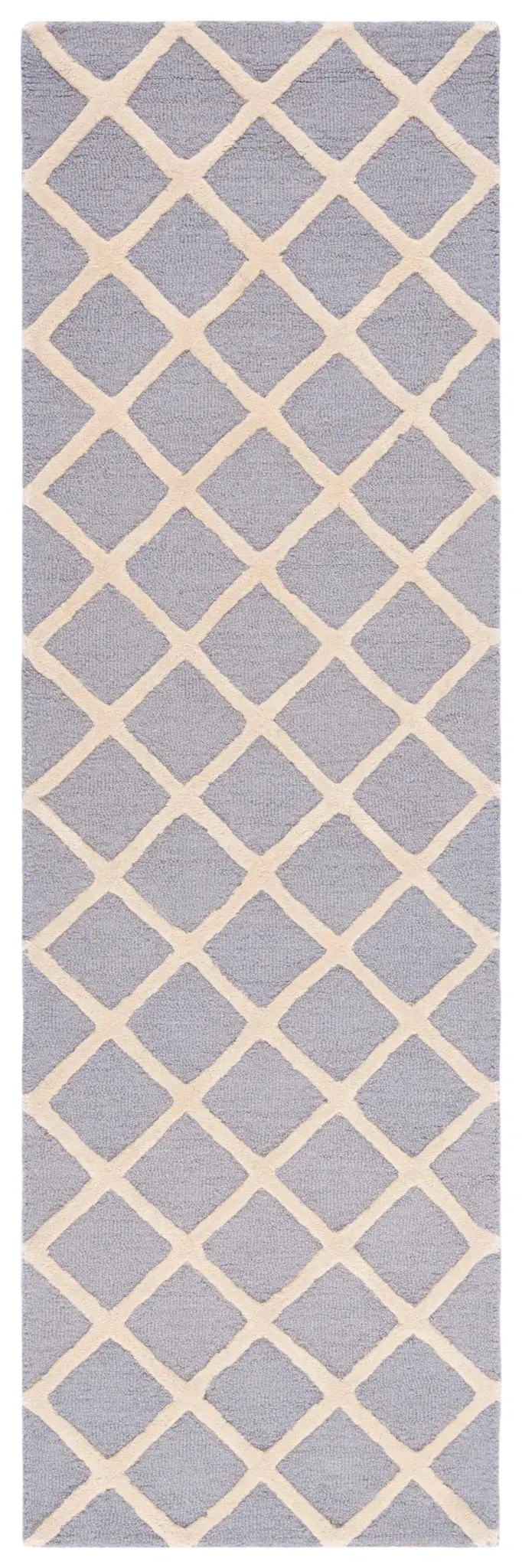 Cambridge Diamond Lattice Hand-Tufted Wool Rug