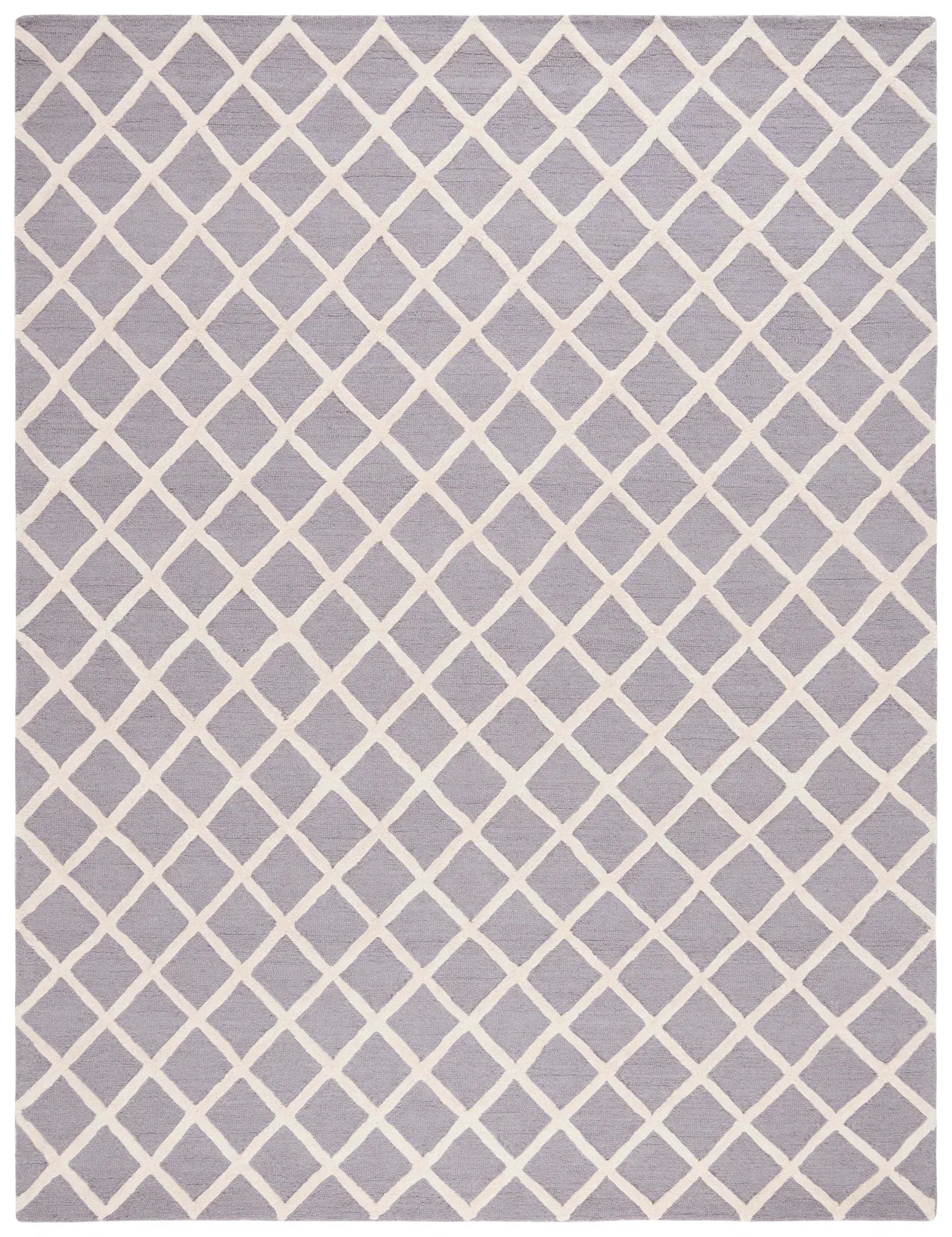 Cambridge Diamond Lattice Hand-Tufted Wool Rug