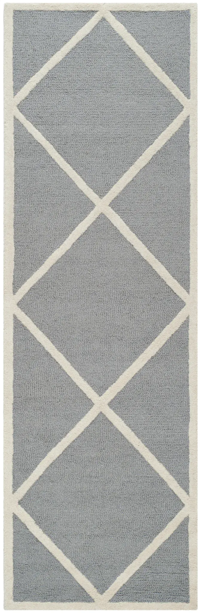 Cambridge Diamond Trellis Hand-Tufted Wool Rug