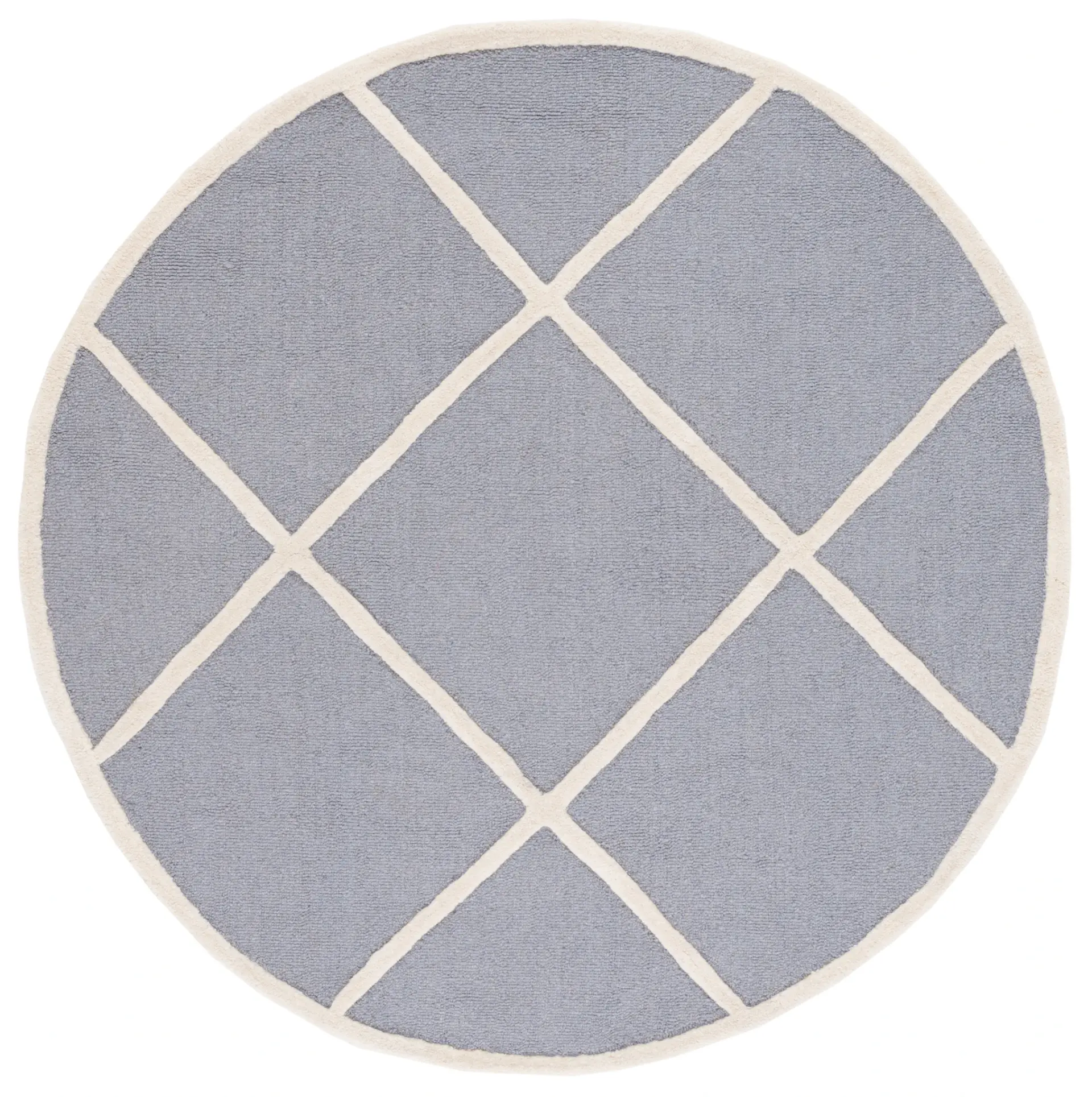 Cambridge Diamond Trellis Hand-Tufted Wool Rug