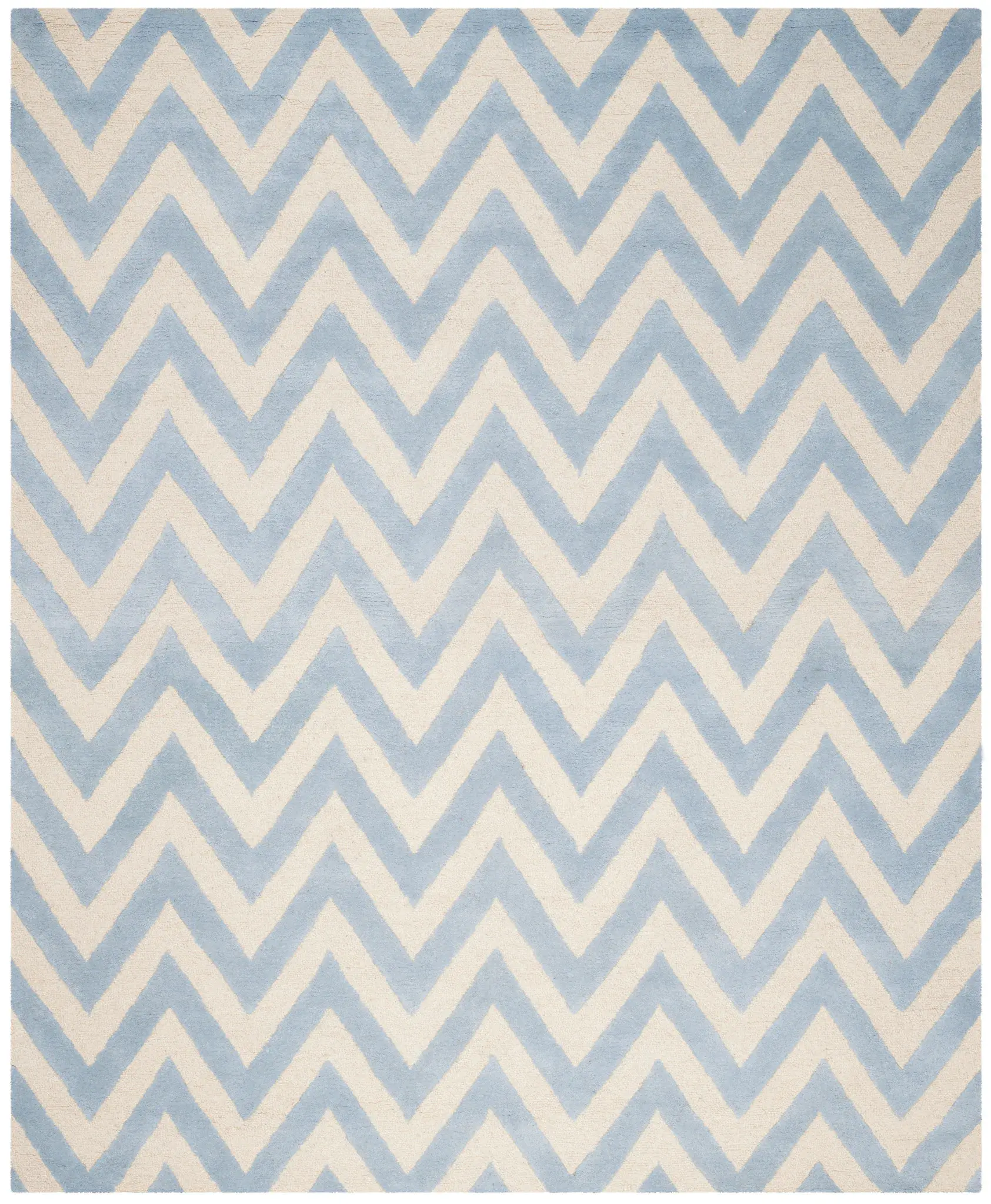 Cambridge Chevron Hand-Tufted Wool Rug