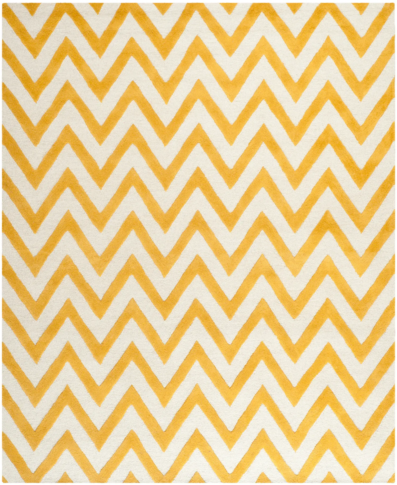 Cambridge Chevron Hand-Tufted Wool Rug