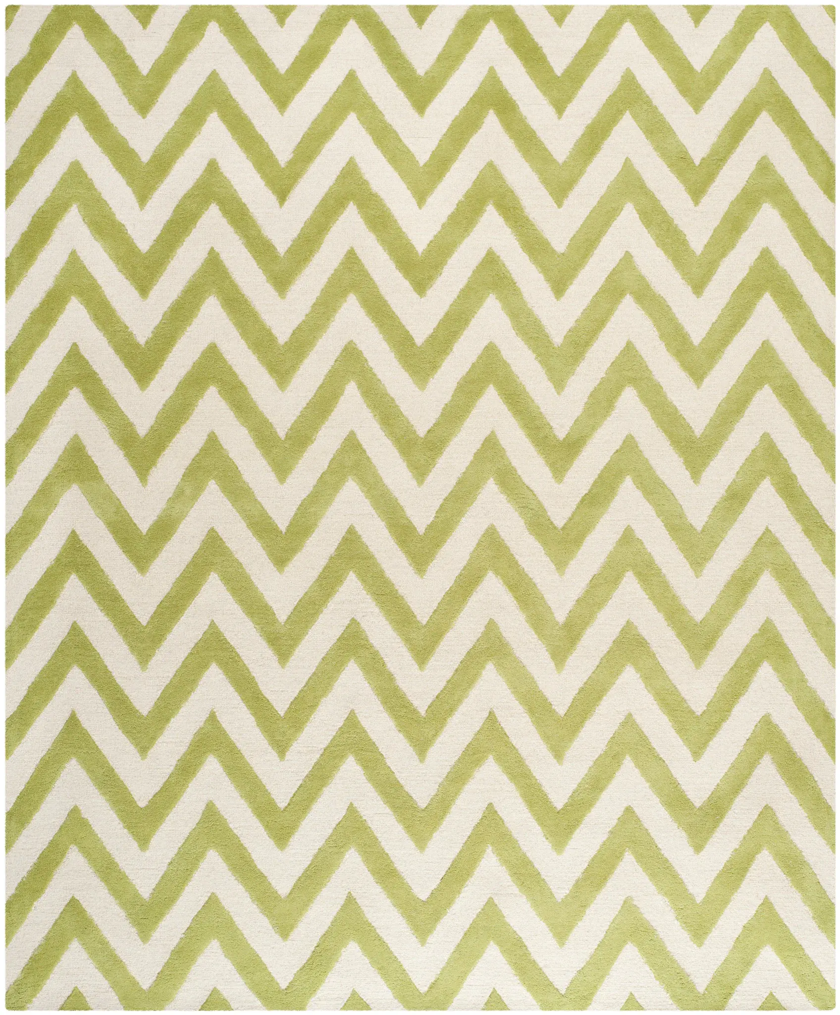 Cambridge Chevron Hand-Tufted Wool Rug