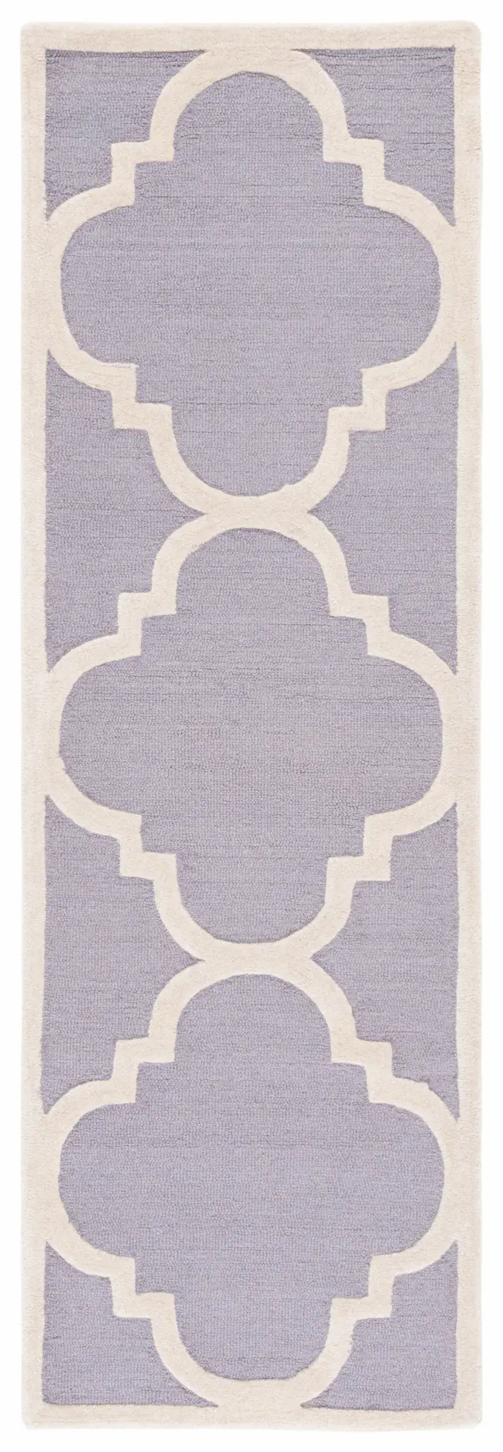 Cambridge Large Quatrefoil Hand-Tufted Wool Rug