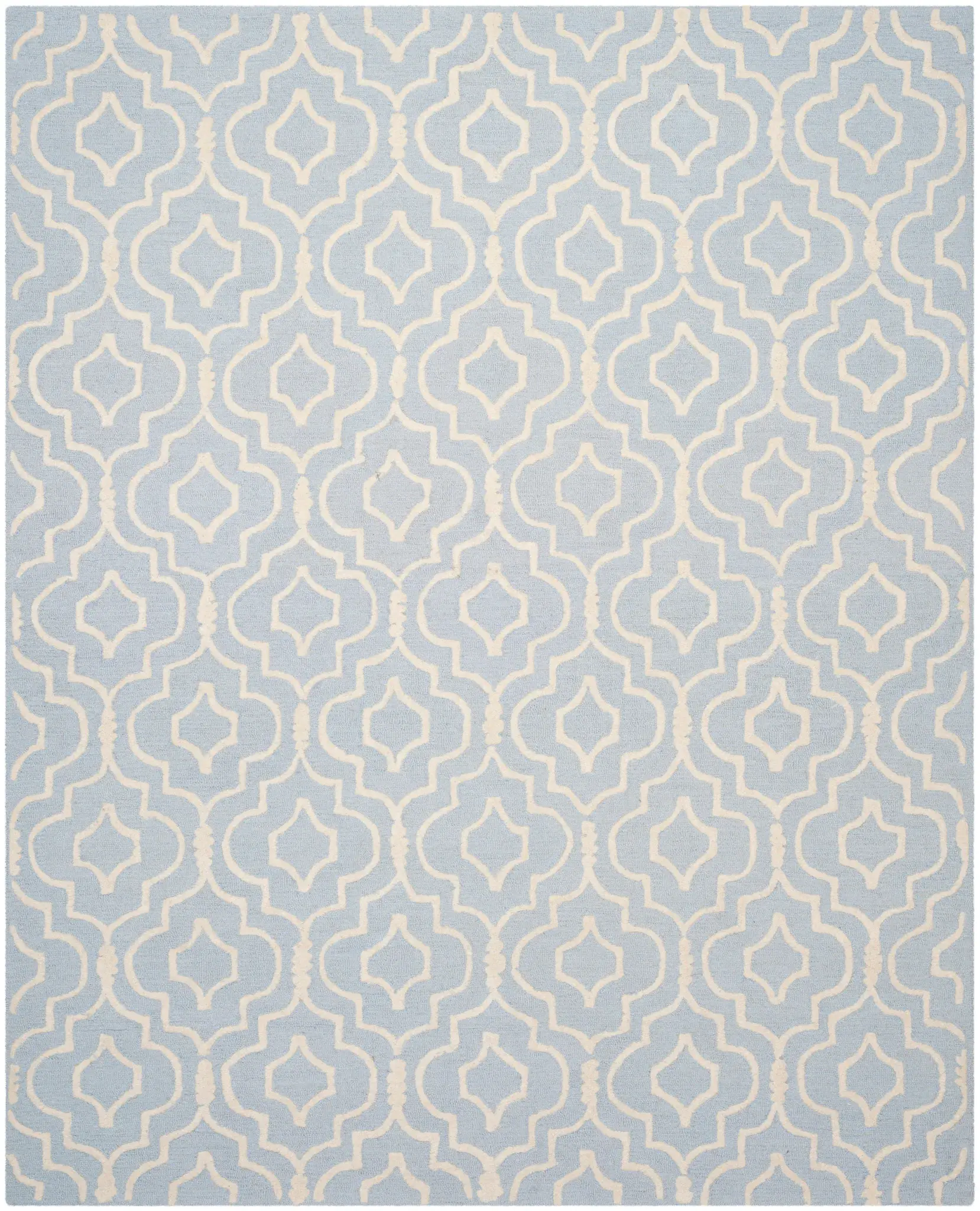 Cambridge Nested Ogee Hand-Tufted Wool Rug