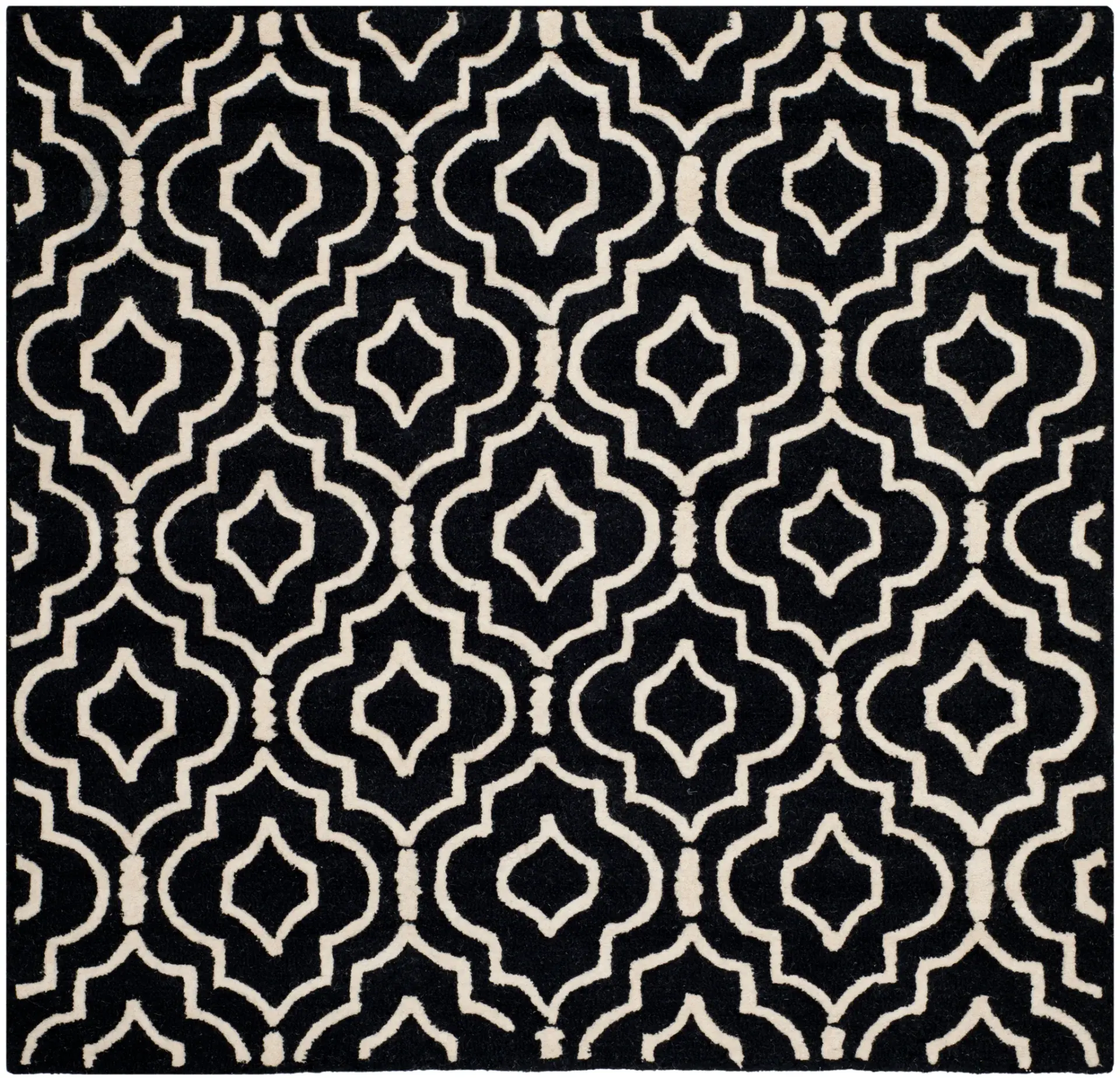 Cambridge Nested Ogee Hand-Tufted Wool Rug