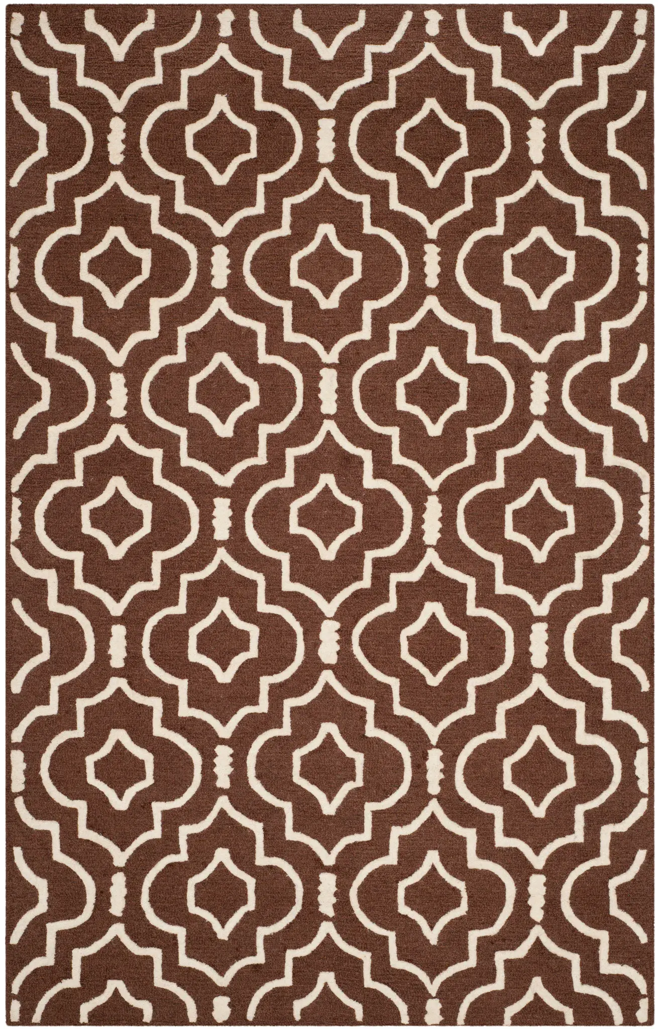 Cambridge Nested Ogee Hand-Tufted Wool Rug