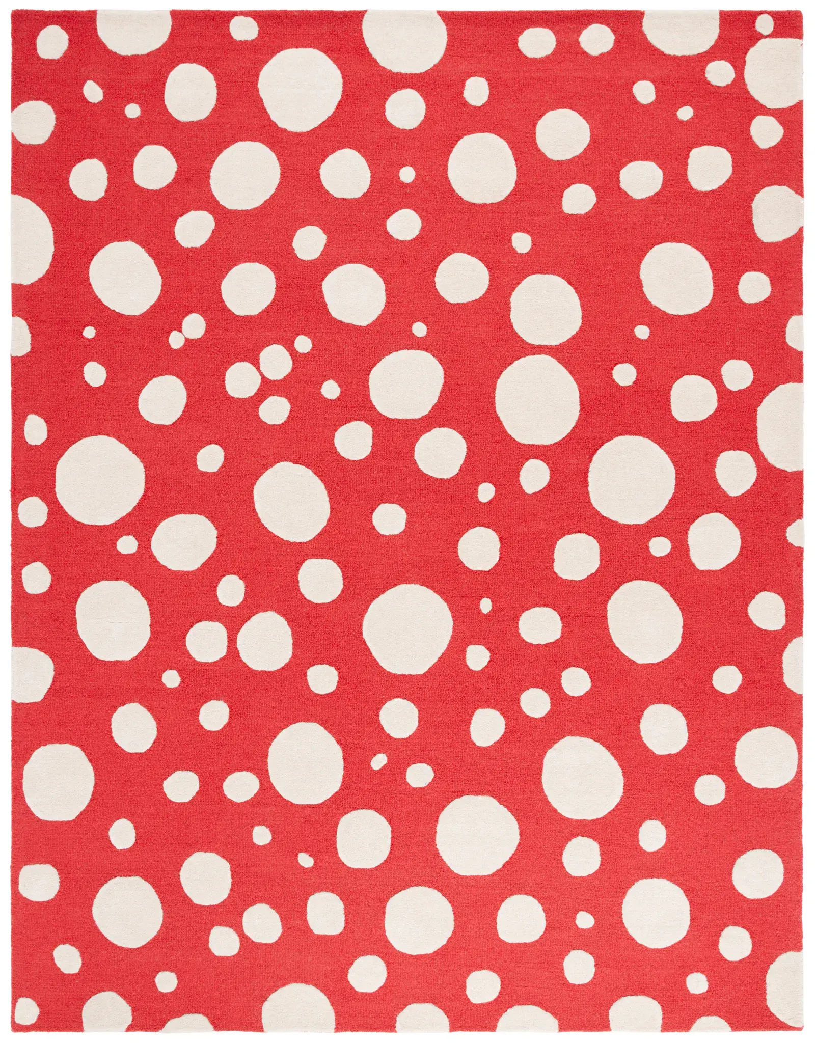 Cambridge Polka Dot Hand-Tufted Wool Rug