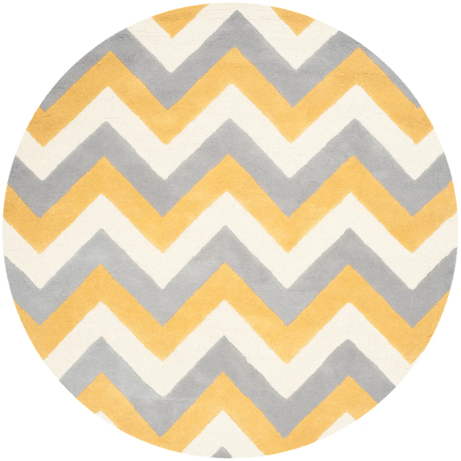 Cambridge Alternating Chevron Hand-Tufted Wool Rug