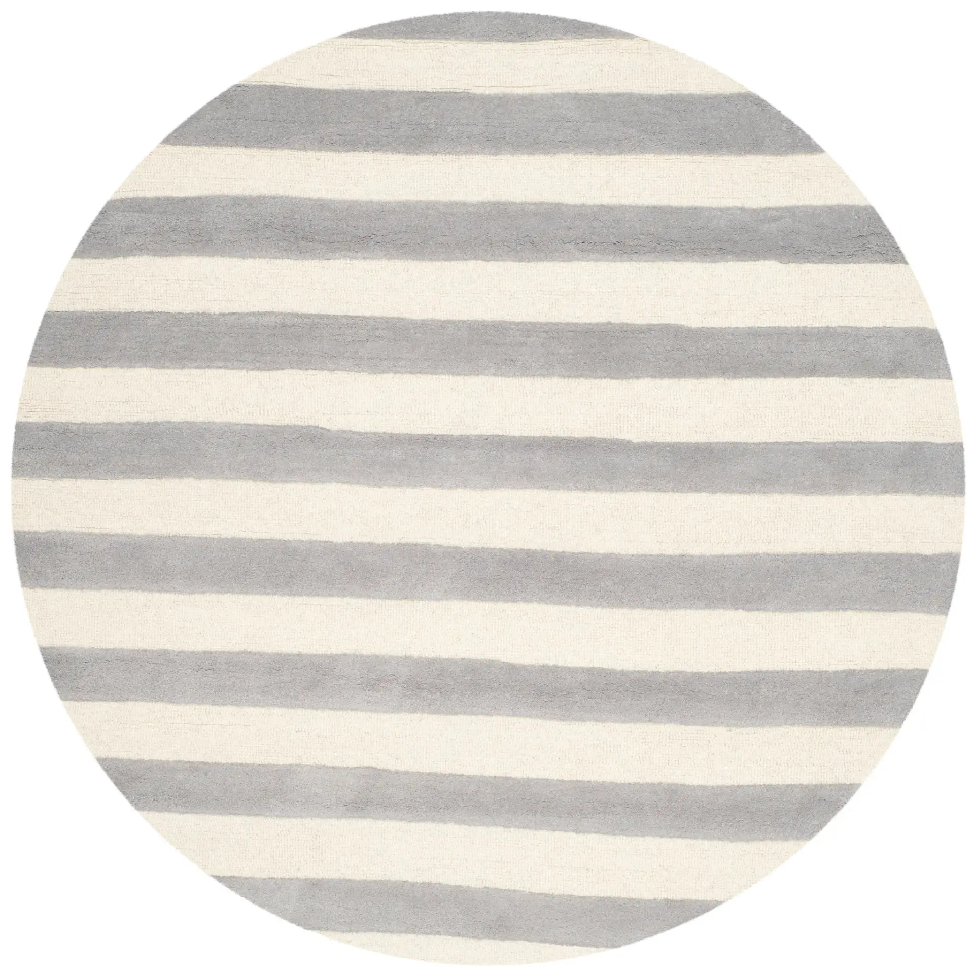Cambridge Stripe Hand-Tufted Wool Rug