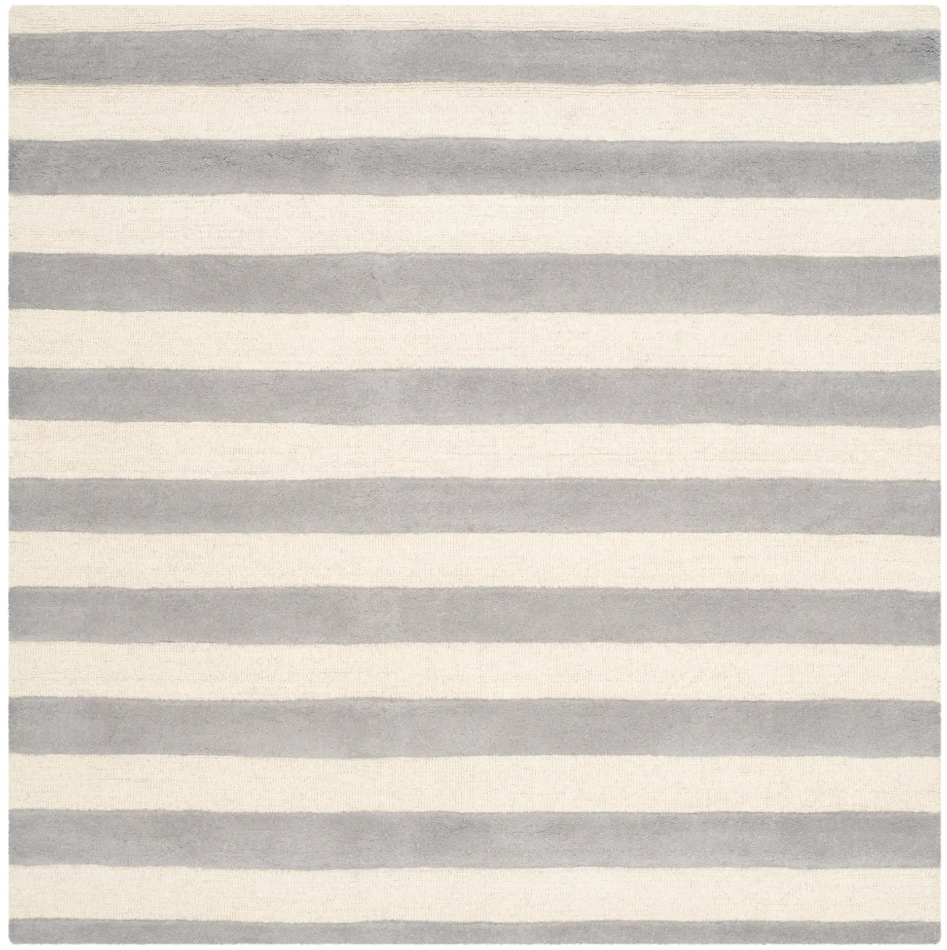 Cambridge Stripe Hand-Tufted Wool Rug