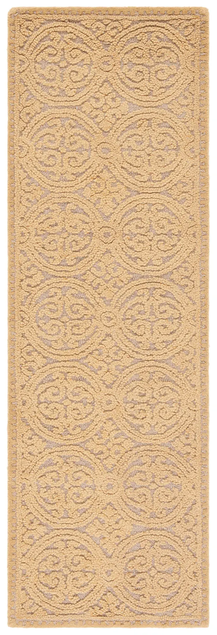 Cambridge Interlocking Circle Hand-Tufted Wool Rug