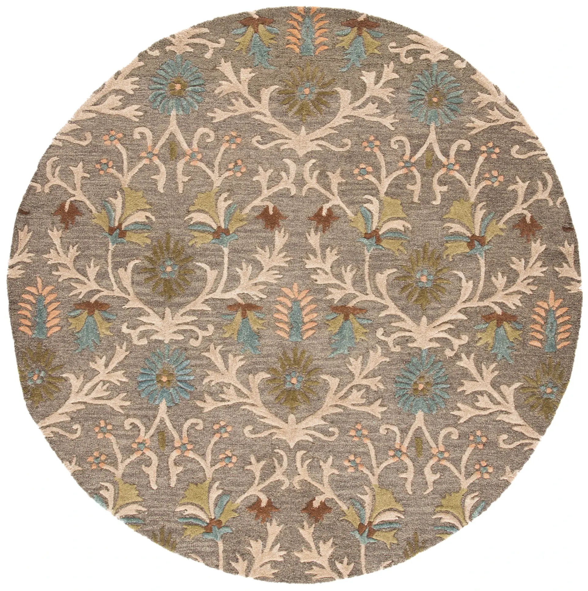 Cambridge Botanical Vine Hand-Tufted Wool Rug
