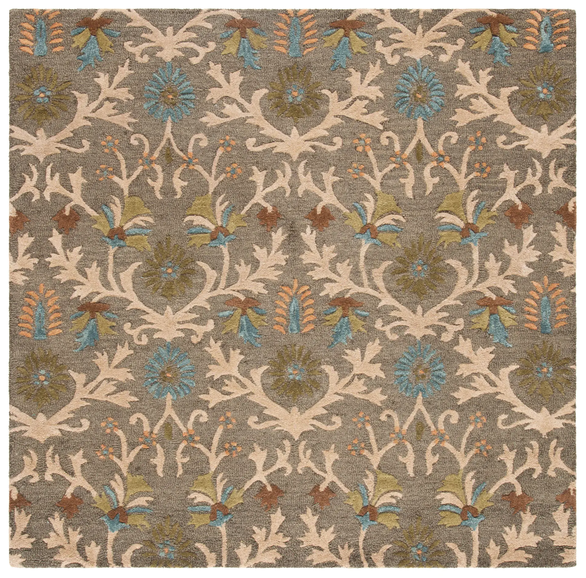 Cambridge Botanical Vine Hand-Tufted Wool Rug