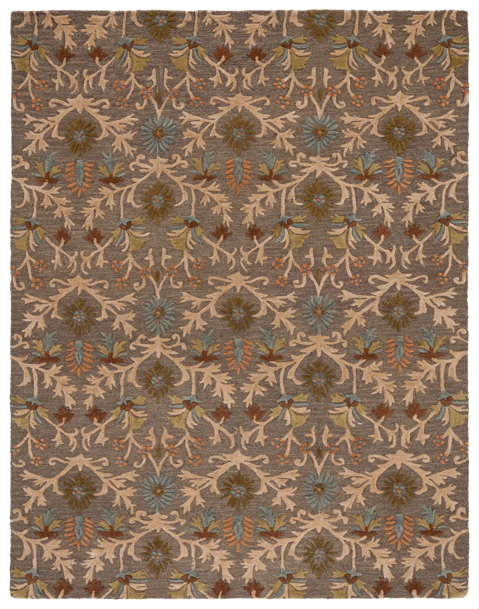 Cambridge Botanical Vine Hand-Tufted Wool Rug