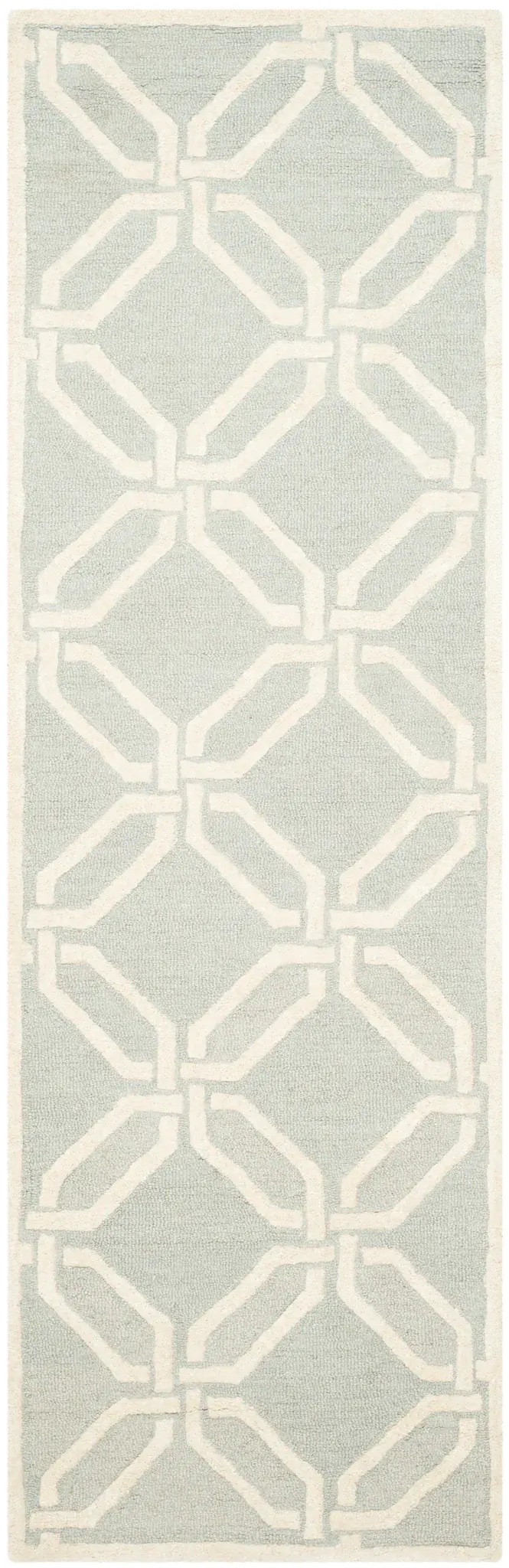 Cambridge Interlocking Octagon Hand-Tufted Wool Rug