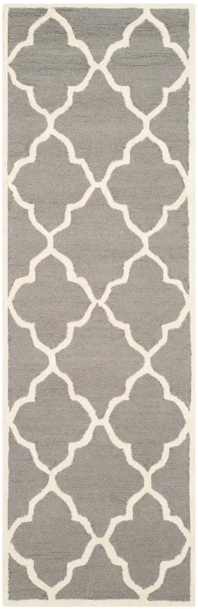 Cambridge Moroccan Quatrefoil Hand-Tufted Wool Rug