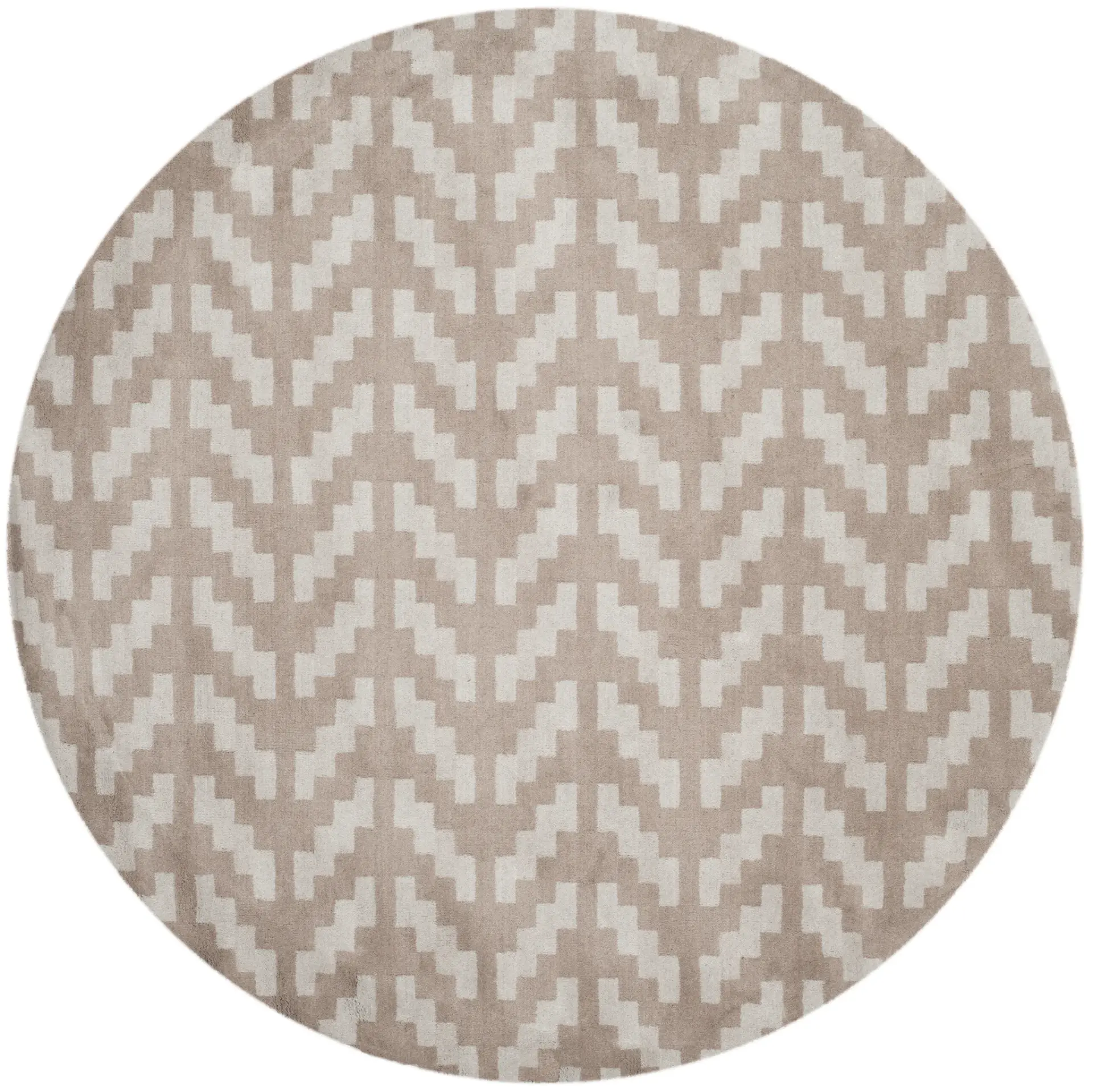 Cambridge Stepped Herringbone Hand-Tufted Wool Rug