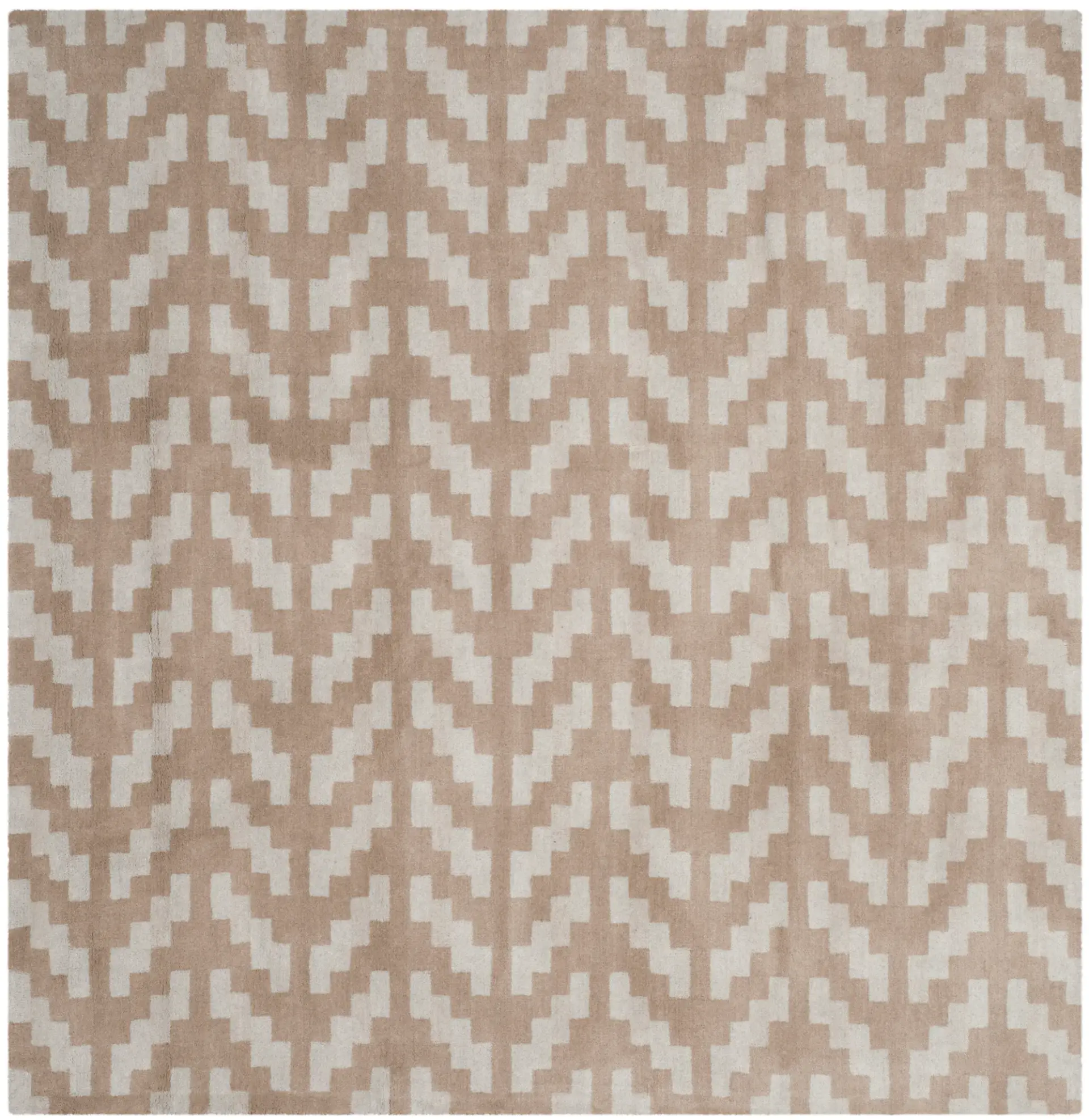 Cambridge Stepped Herringbone Hand-Tufted Wool Rug