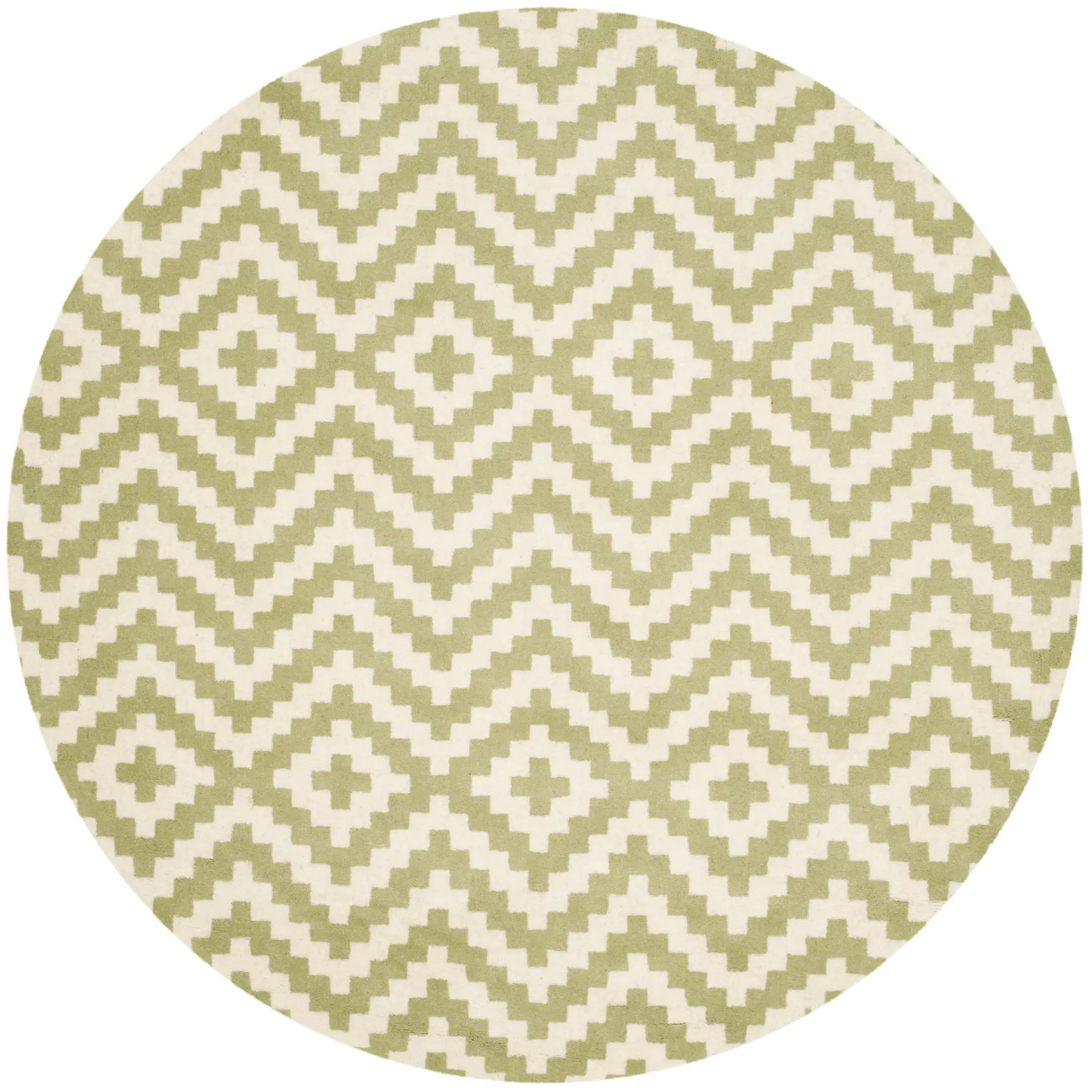 Cambridge Stepped Chevron Hand-Tufted Wool Rug