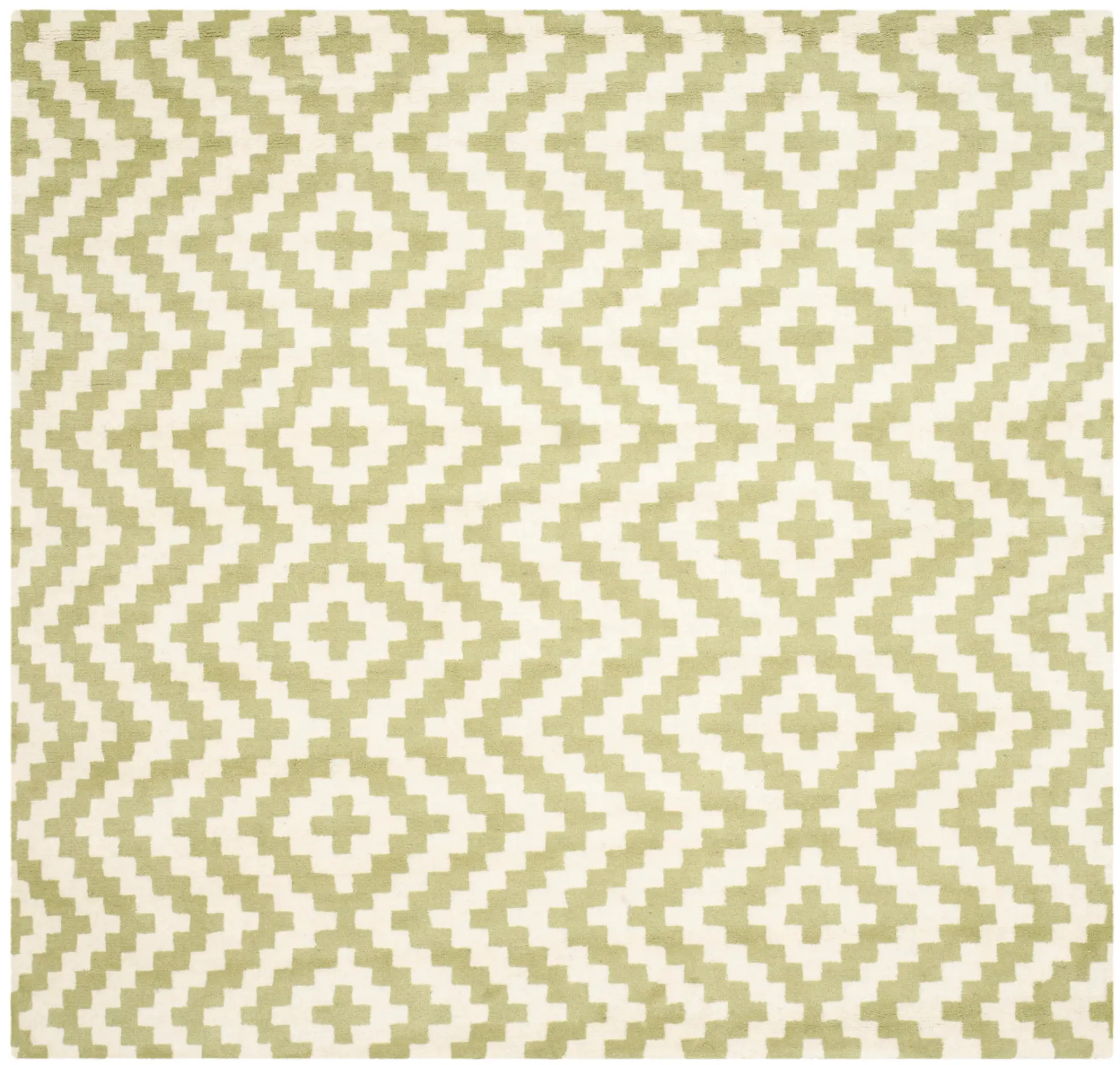 Cambridge Stepped Chevron Hand-Tufted Wool Rug