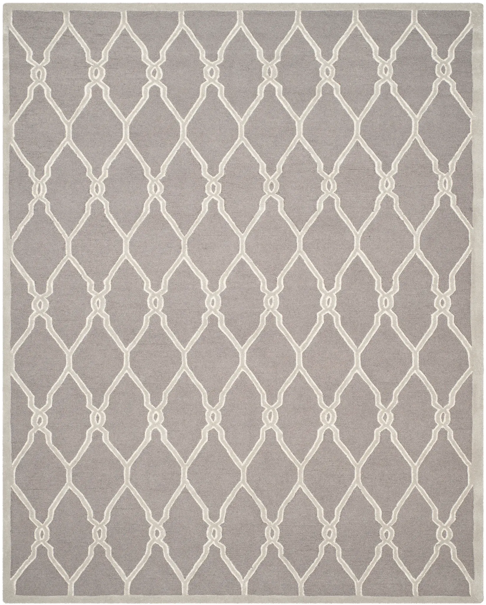 Cambridge Hourglass Lattice Hand-Tufted Wool Rug