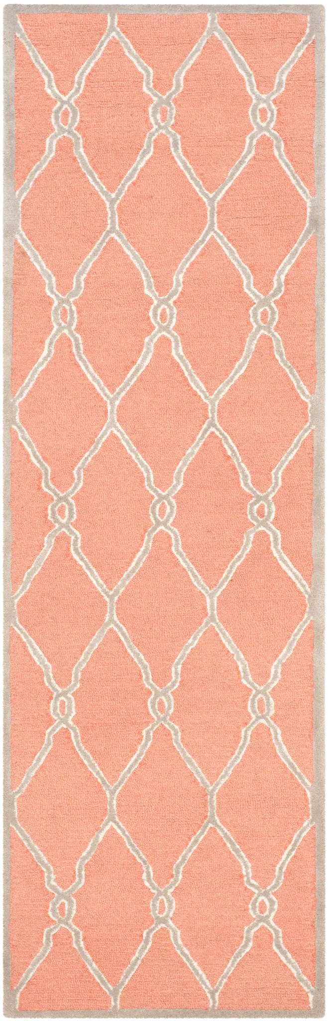 Cambridge Hourglass Lattice Hand-Tufted Wool Rug