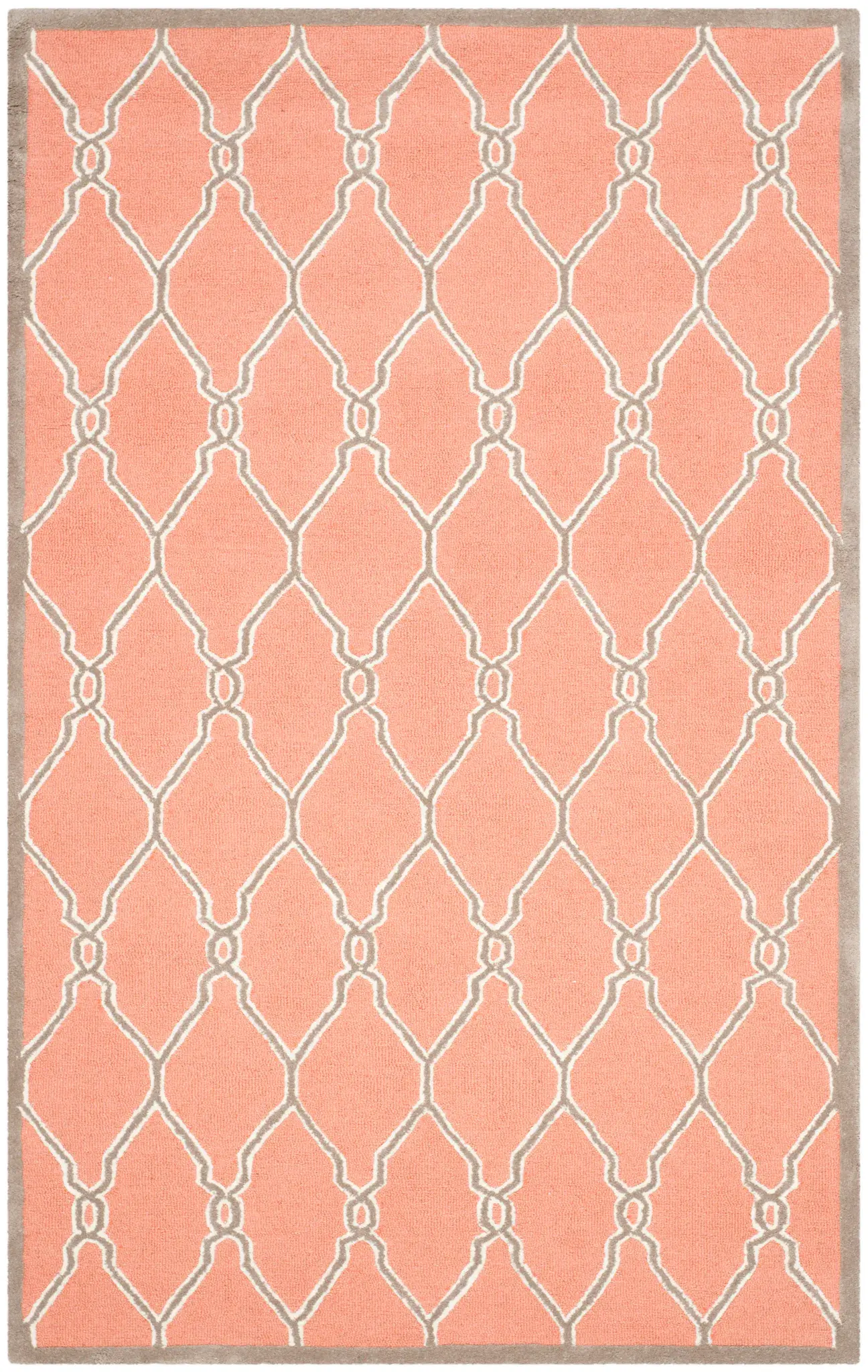 Cambridge Hourglass Lattice Hand-Tufted Wool Rug