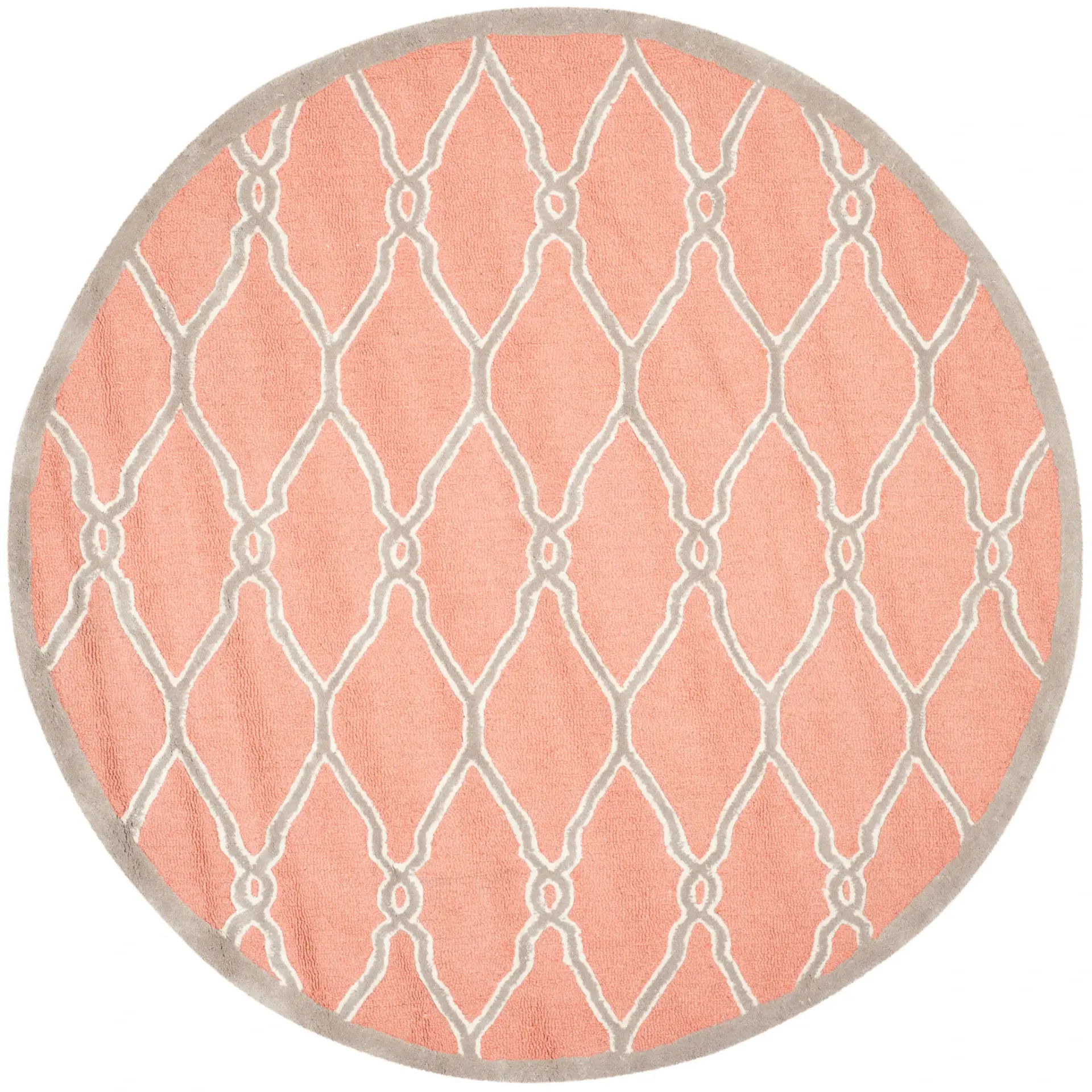 Cambridge Hourglass Lattice Hand-Tufted Wool Rug