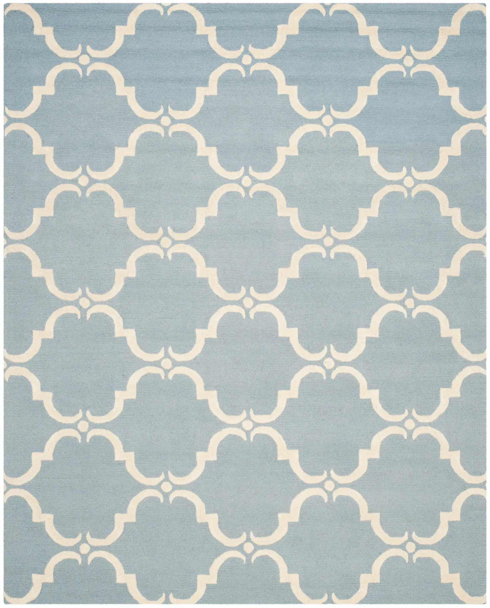 Cambridge Scalloped Trellis Hand-Tufted Wool Rug