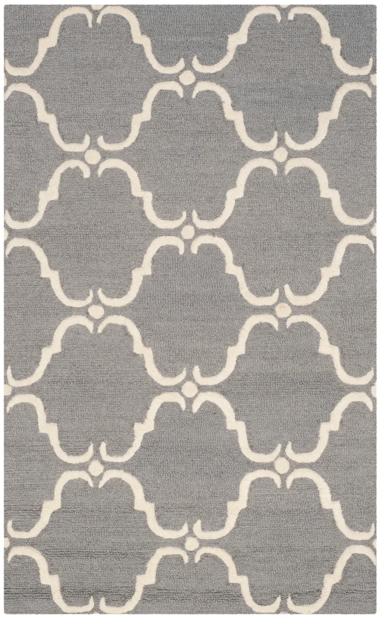 Cambridge Scalloped Trellis Hand-Tufted Wool Rug