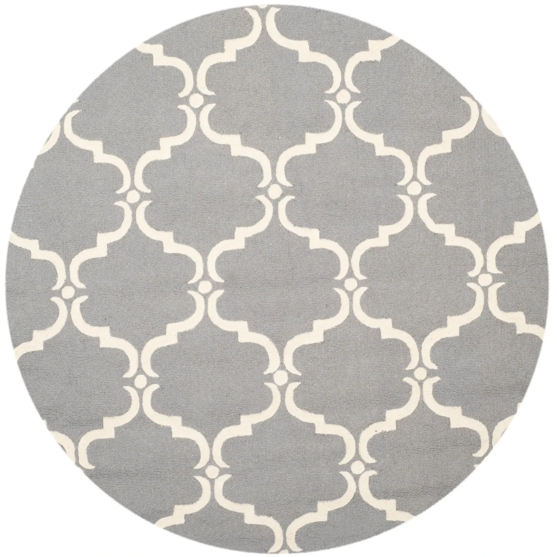 Cambridge Scalloped Trellis Hand-Tufted Wool Rug