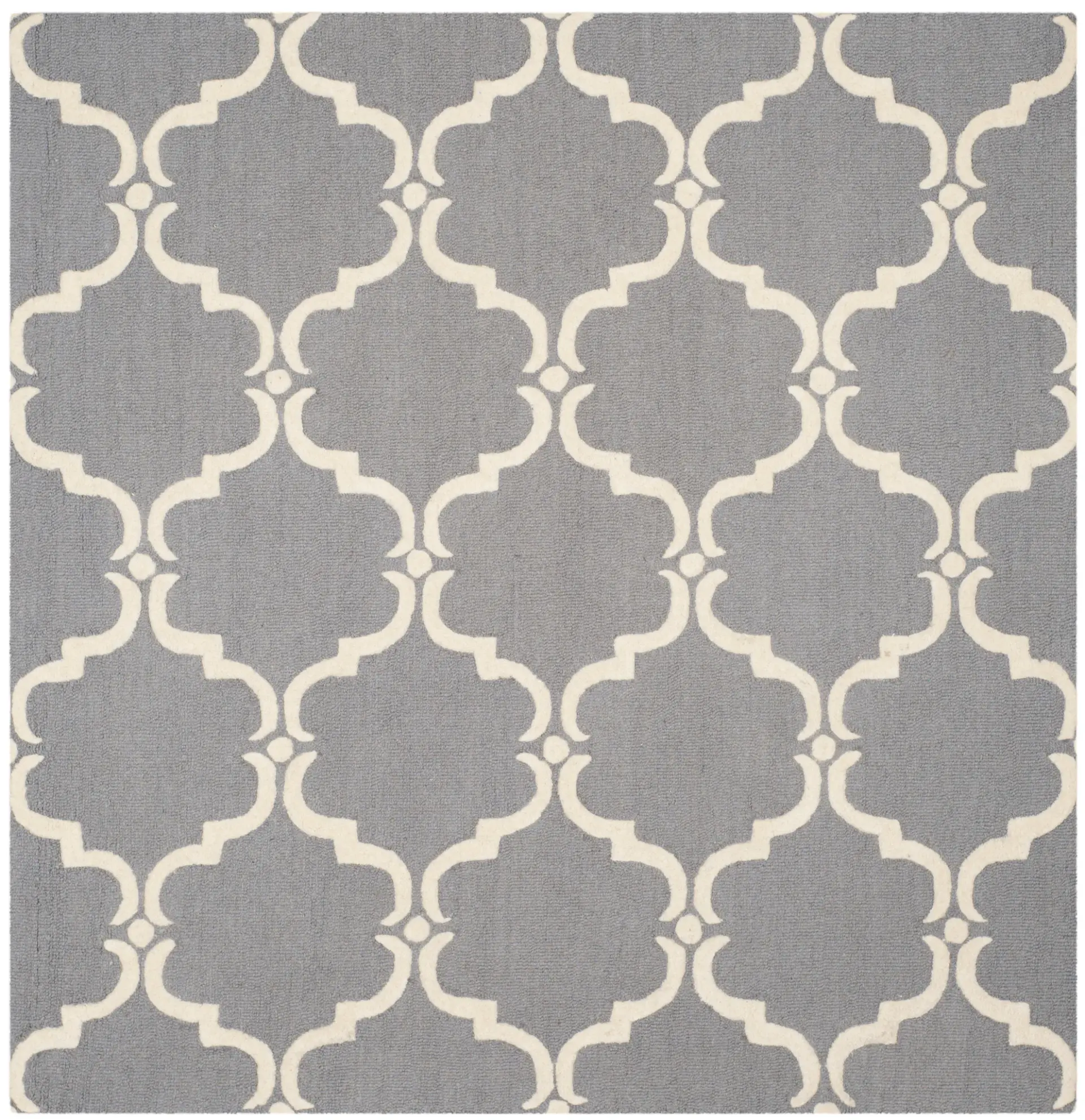 Cambridge Scalloped Trellis Hand-Tufted Wool Rug