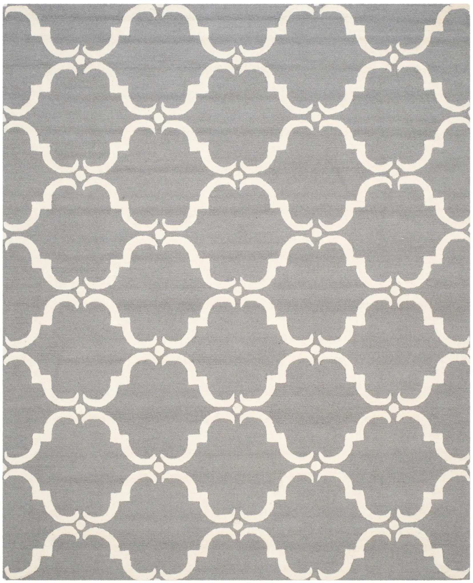 Cambridge Scalloped Trellis Hand-Tufted Wool Rug