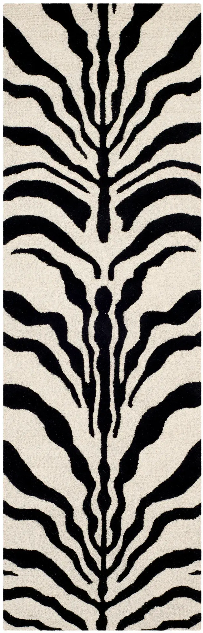 Cambridge Zebra Stripe Hand-Tufted Wool Rug
