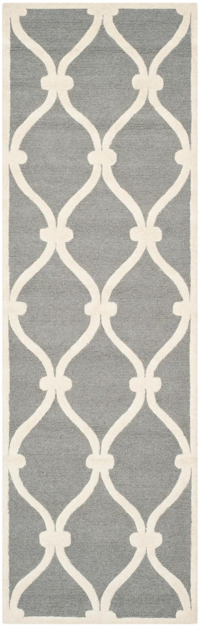 Cambridge Linked Ogee Hand-Tufted Wool Rug
