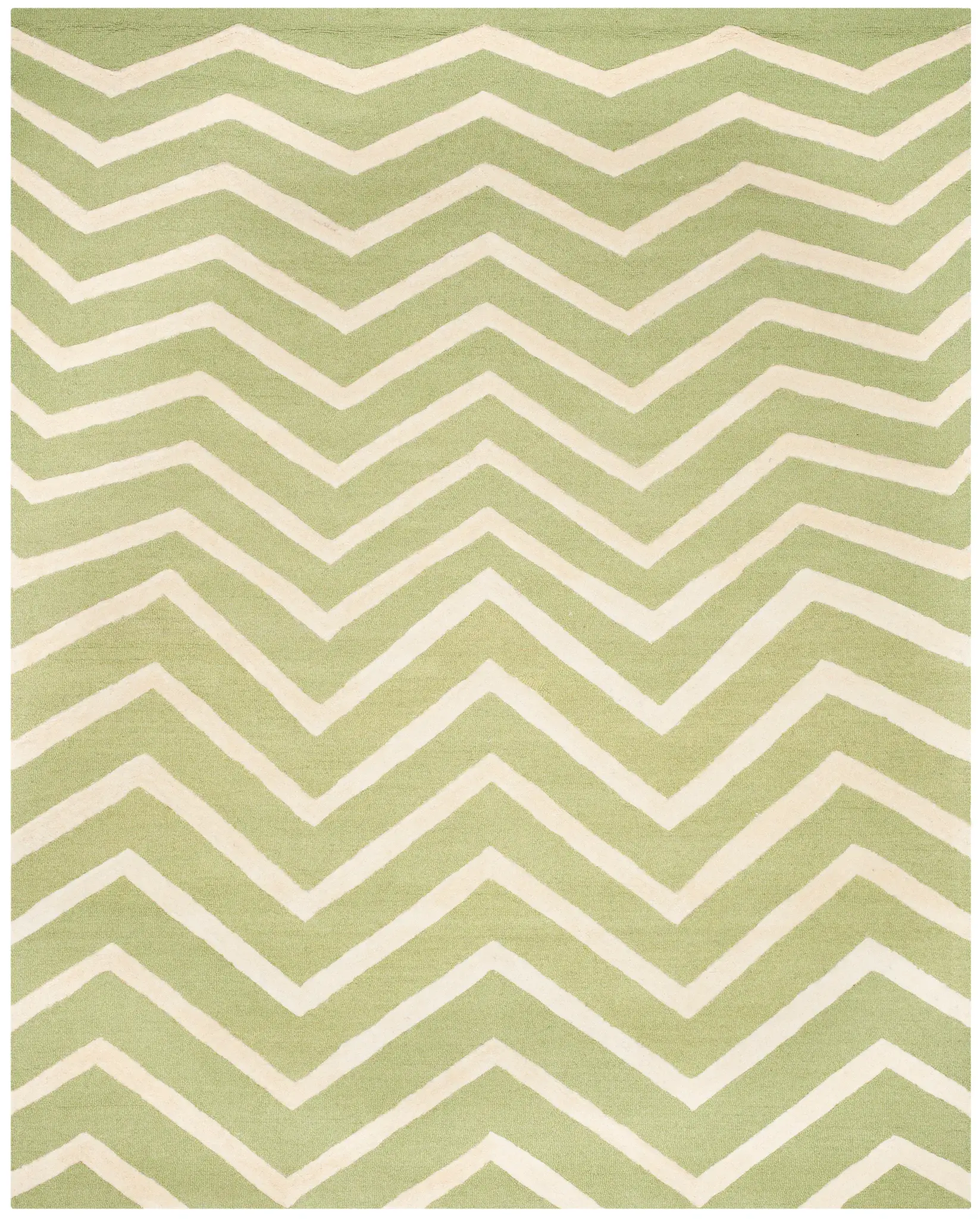 Cambridge Textured Chevron Hand-Tufted Wool Rug
