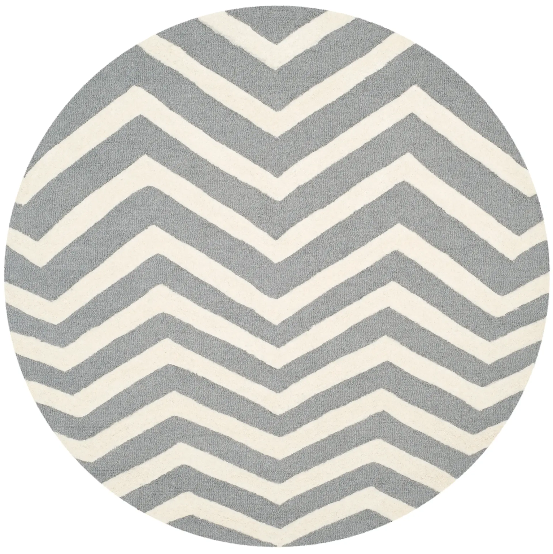 Cambridge Textured Chevron Hand-Tufted Wool Rug