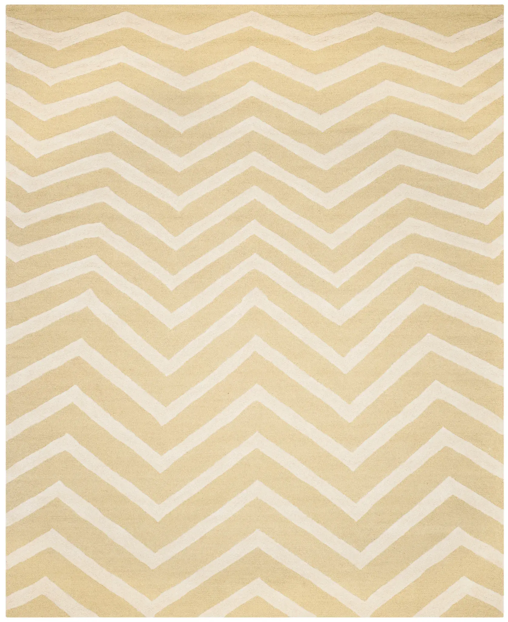 Cambridge Textured Chevron Hand-Tufted Wool Rug