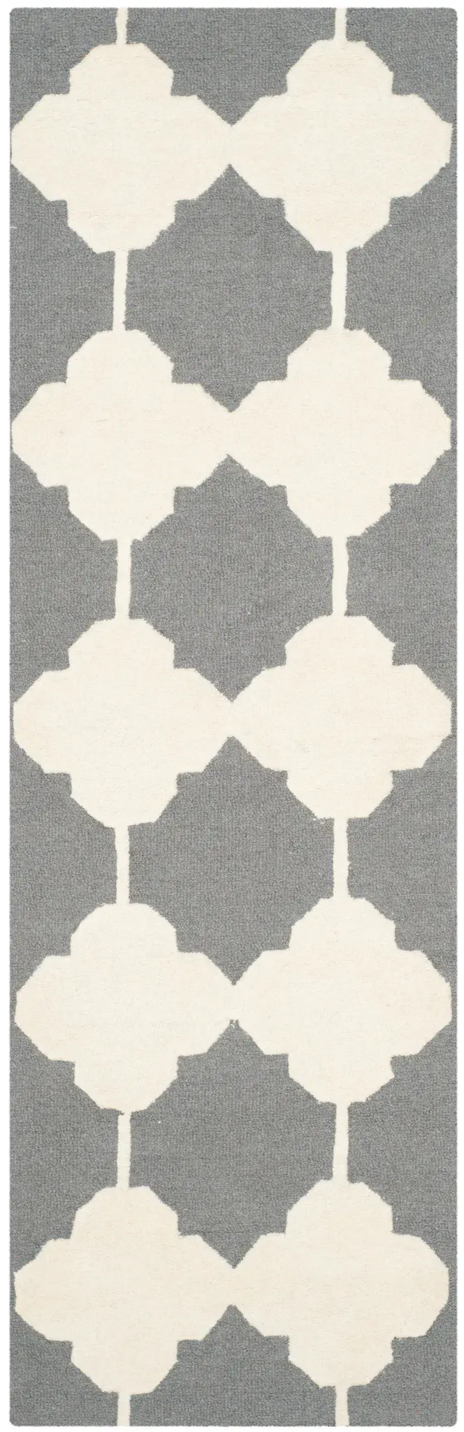 Cambridge Scalloped Diamond Hand-Tufted Wool Rug