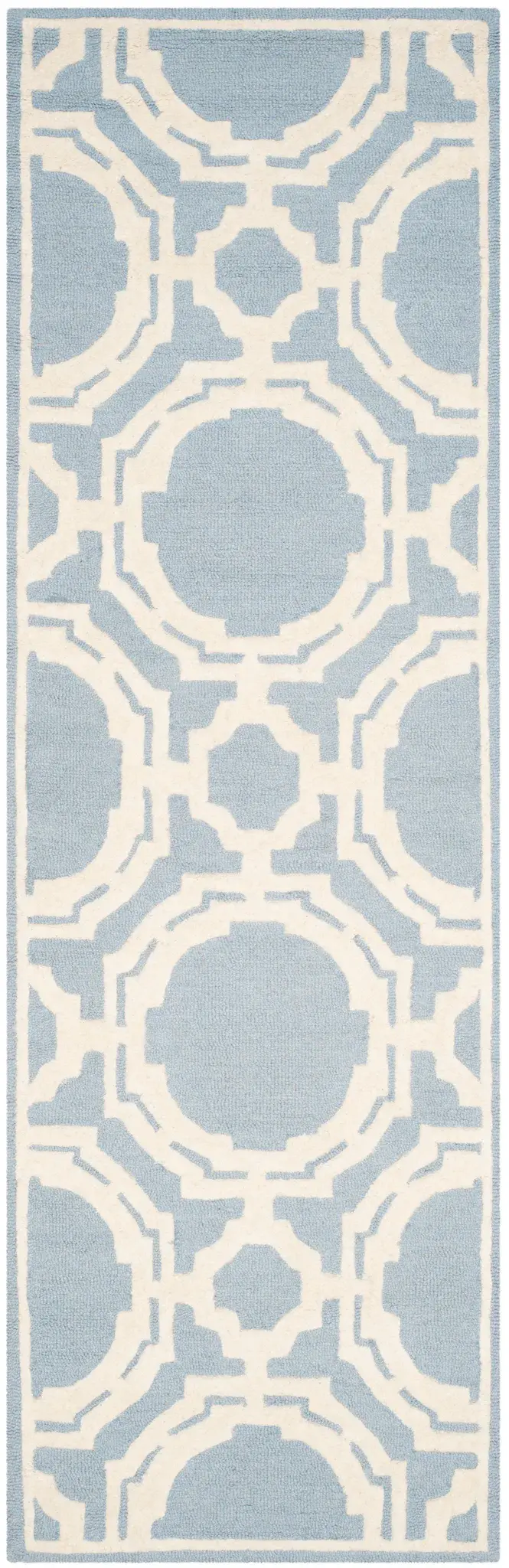 Cambridge Connected Rings Hand-Tufted Wool Rug