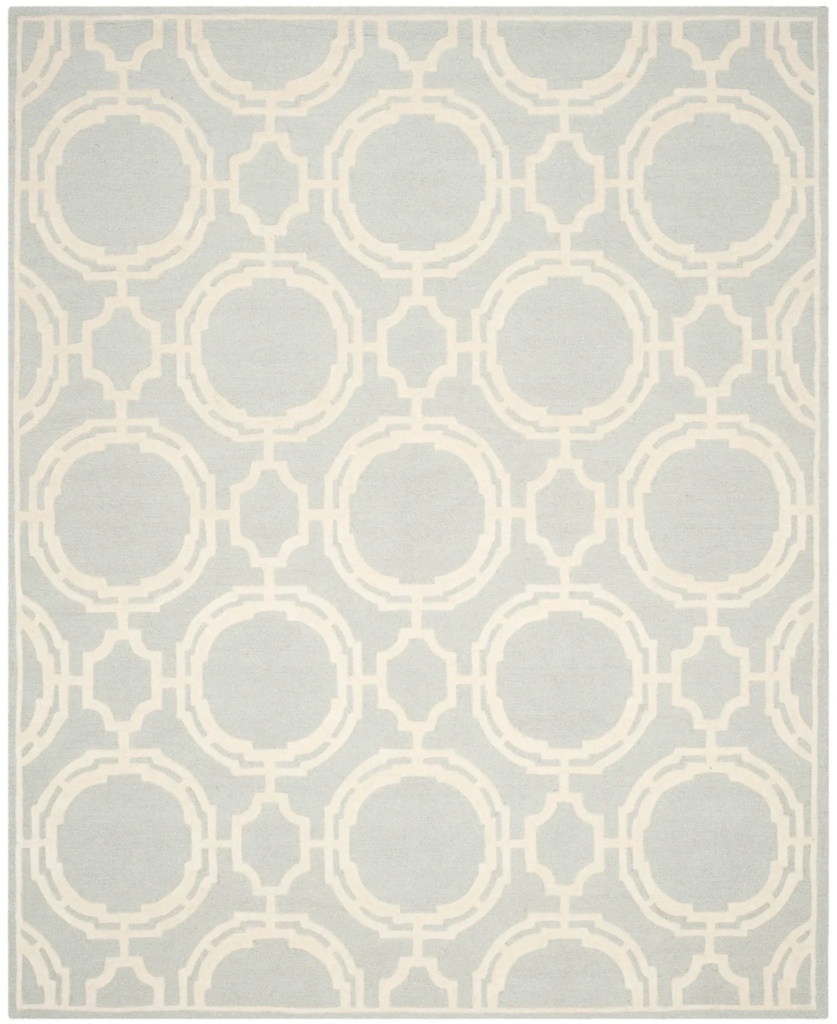 Cambridge Connected Rings Hand-Tufted Wool Rug