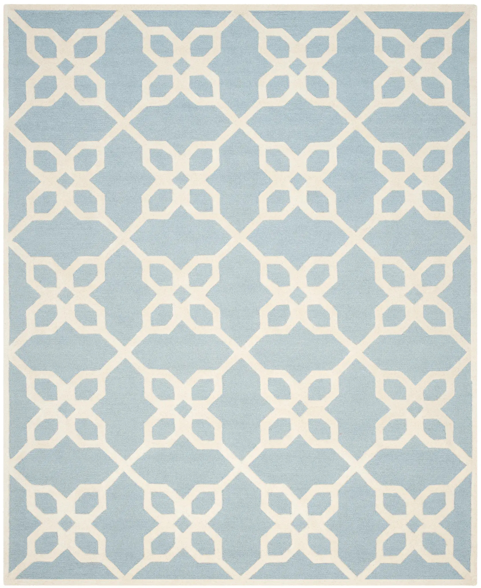 Cambridge Floral Trellis Hand-Tufted Wool Rug
