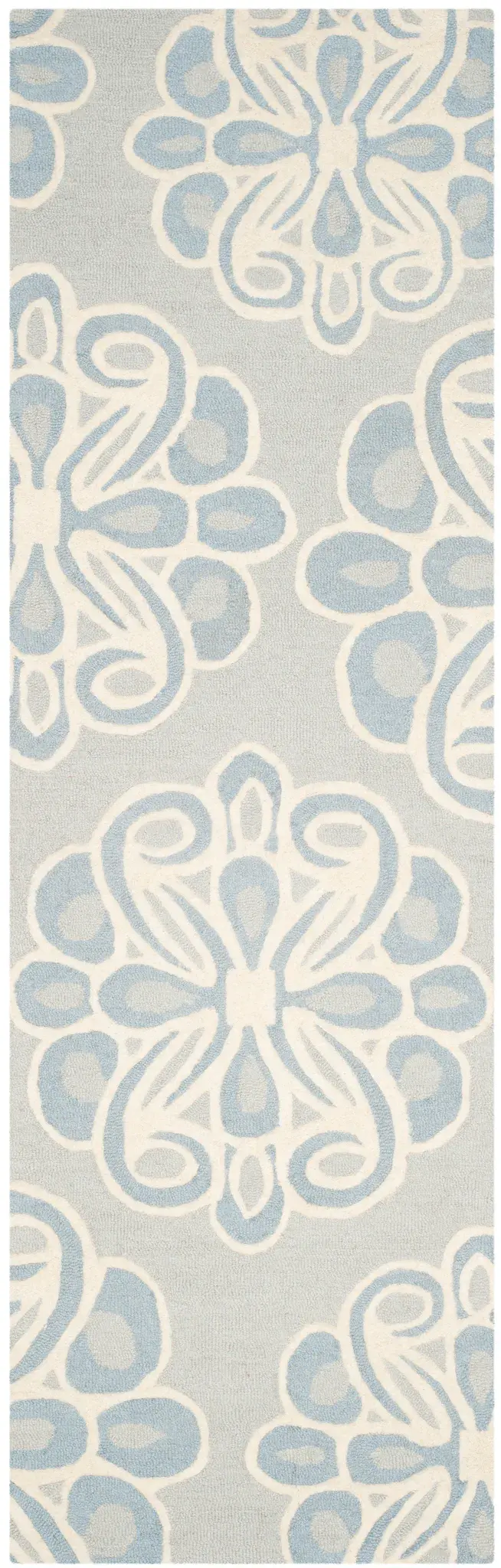 Cambridge Floral Medallion Hand-Tufted Wool Rug