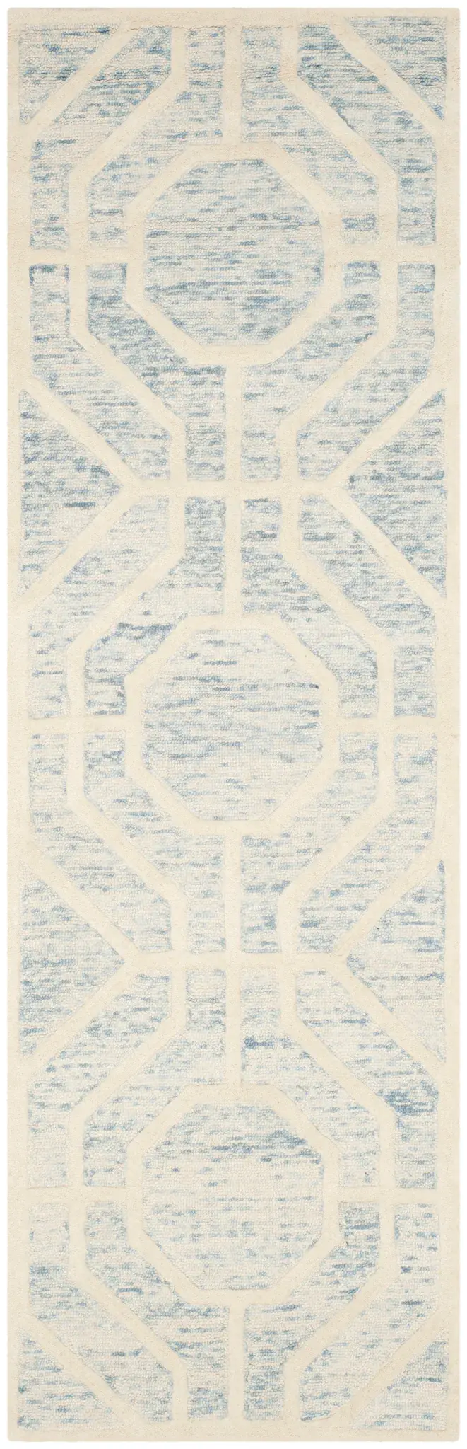 Cambridge Octagon Lattice Hand-Tufted Wool Rug
