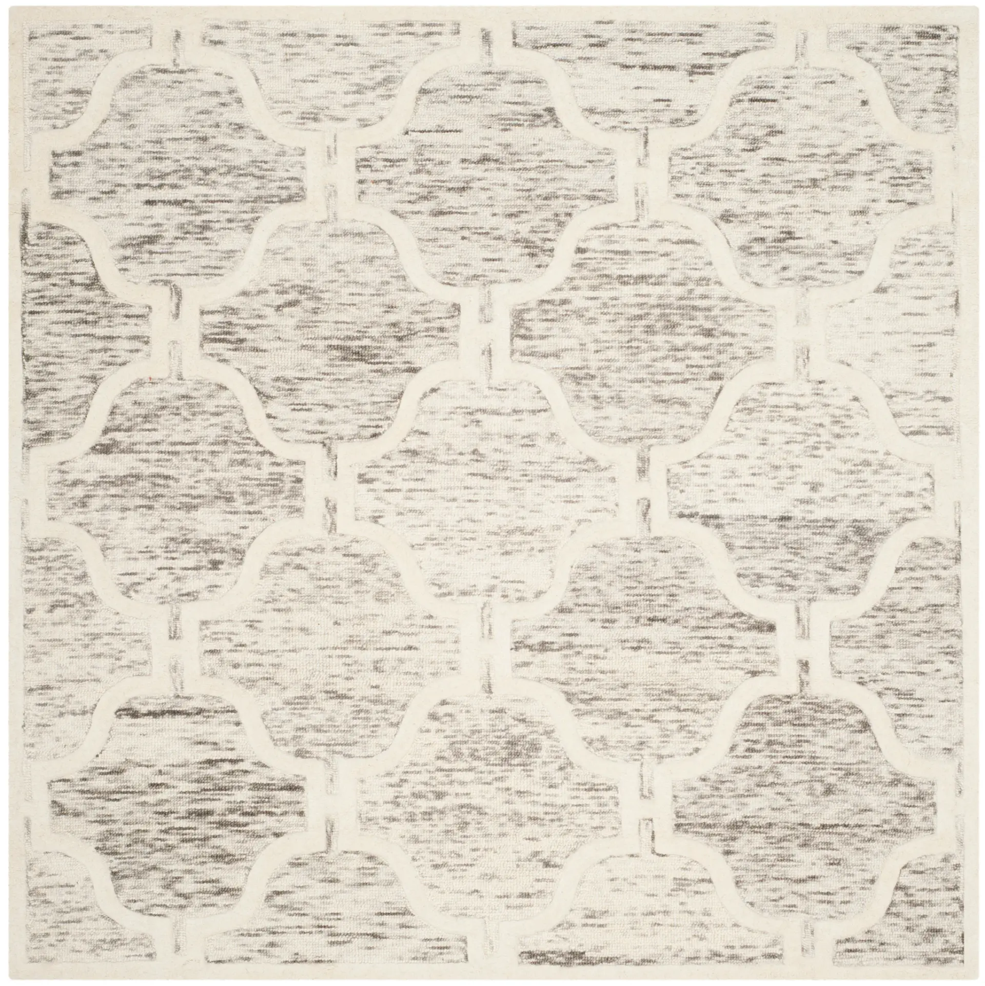 Cambridge Interlocking Lattice Hand-Tufted Wool Rug