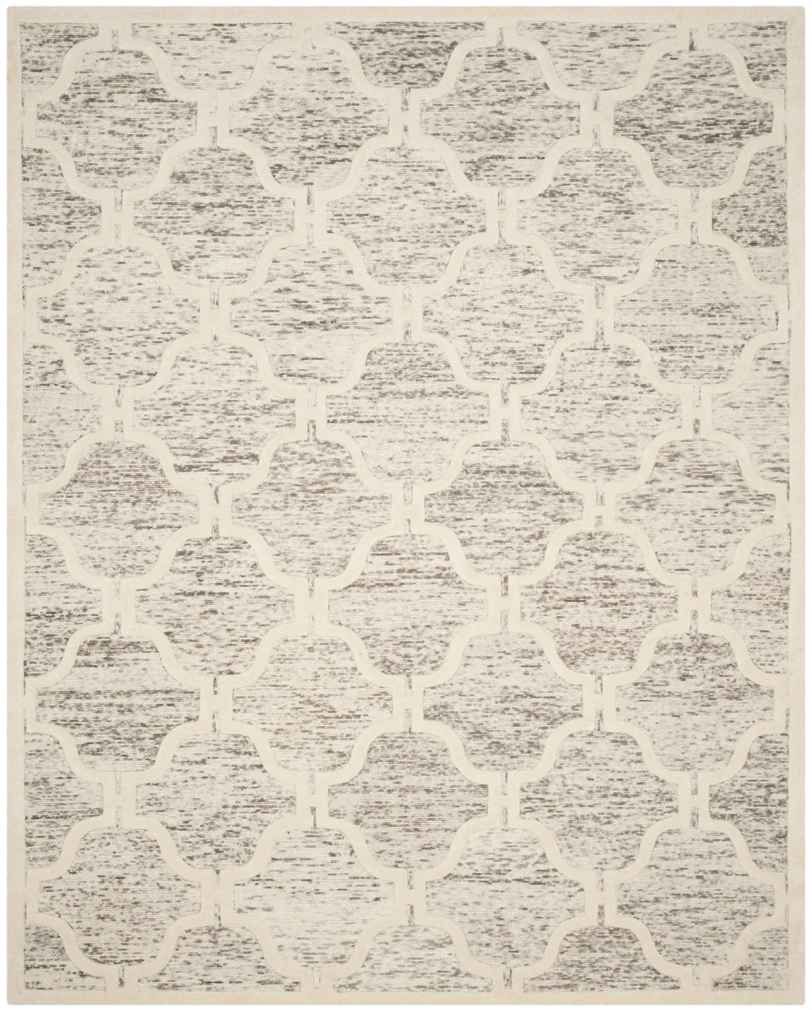 Cambridge Interlocking Lattice Hand-Tufted Wool Rug