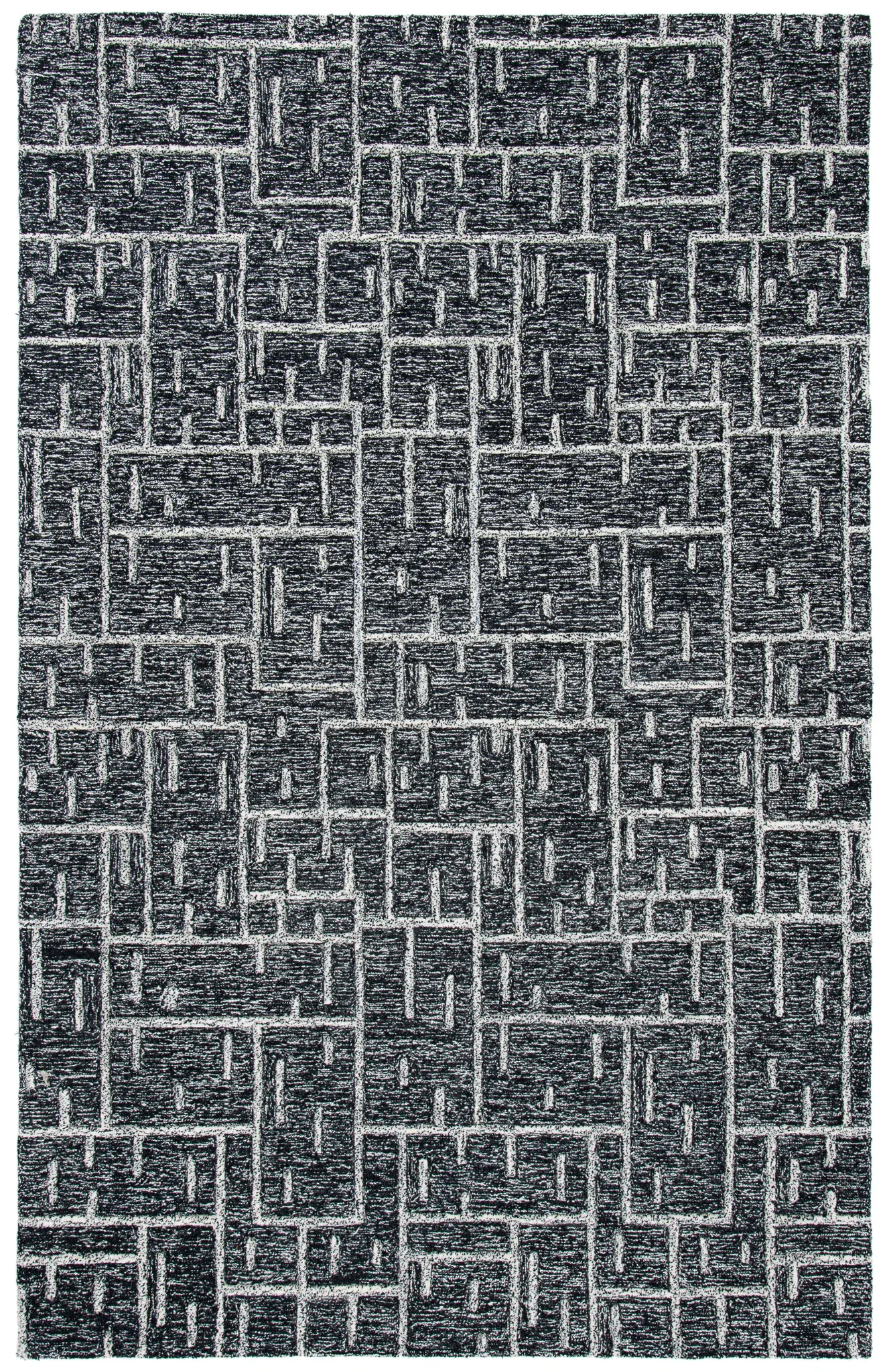 Cambridge Labyrinth Hand-Tufted Wool Rug